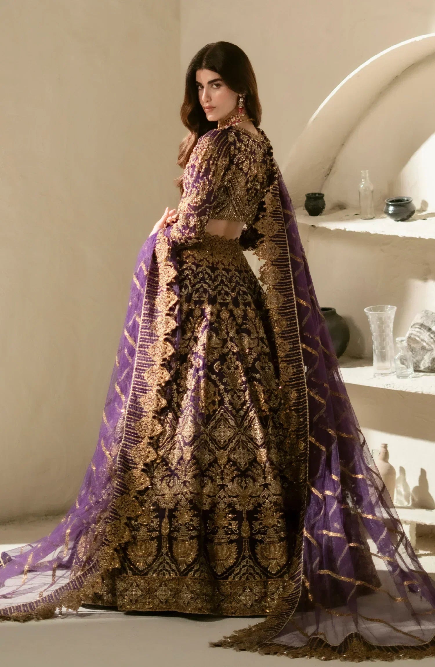 Maryum N Maria | Mehr o Maah Bridals | MW23-538-Nour -  Maryum N Maria Bridal -  Agha Fabrics