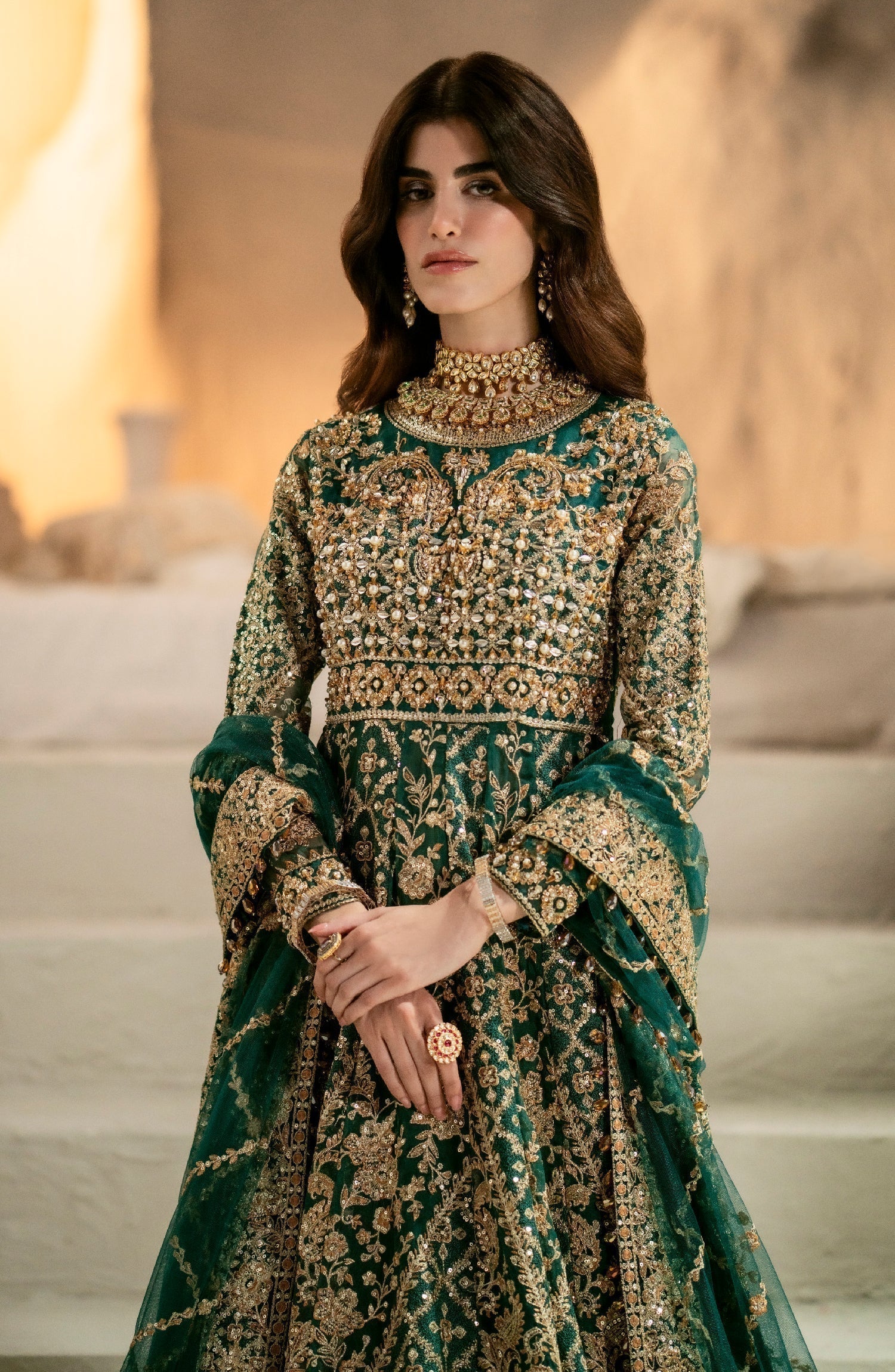 Maryum N Maria | Mehr o Maah Bridals | MW23-536-Anippe -  Maryum N Maria Bridal -  Agha Fabrics