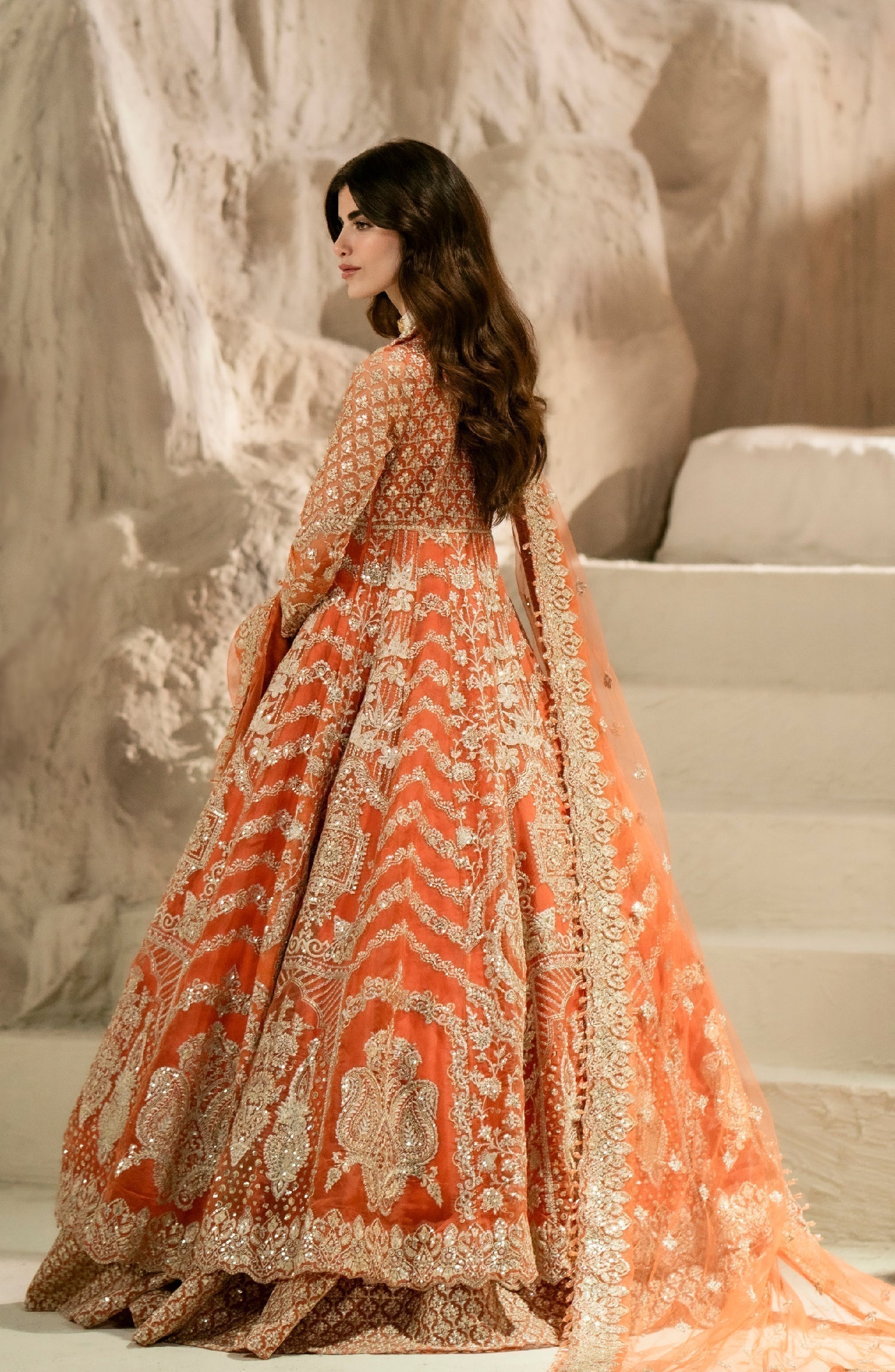 Maryum N Maria | Mehr o Maah Bridals | MW23-532-Maye -  Maryum N Maria Bridal -  Agha Fabrics