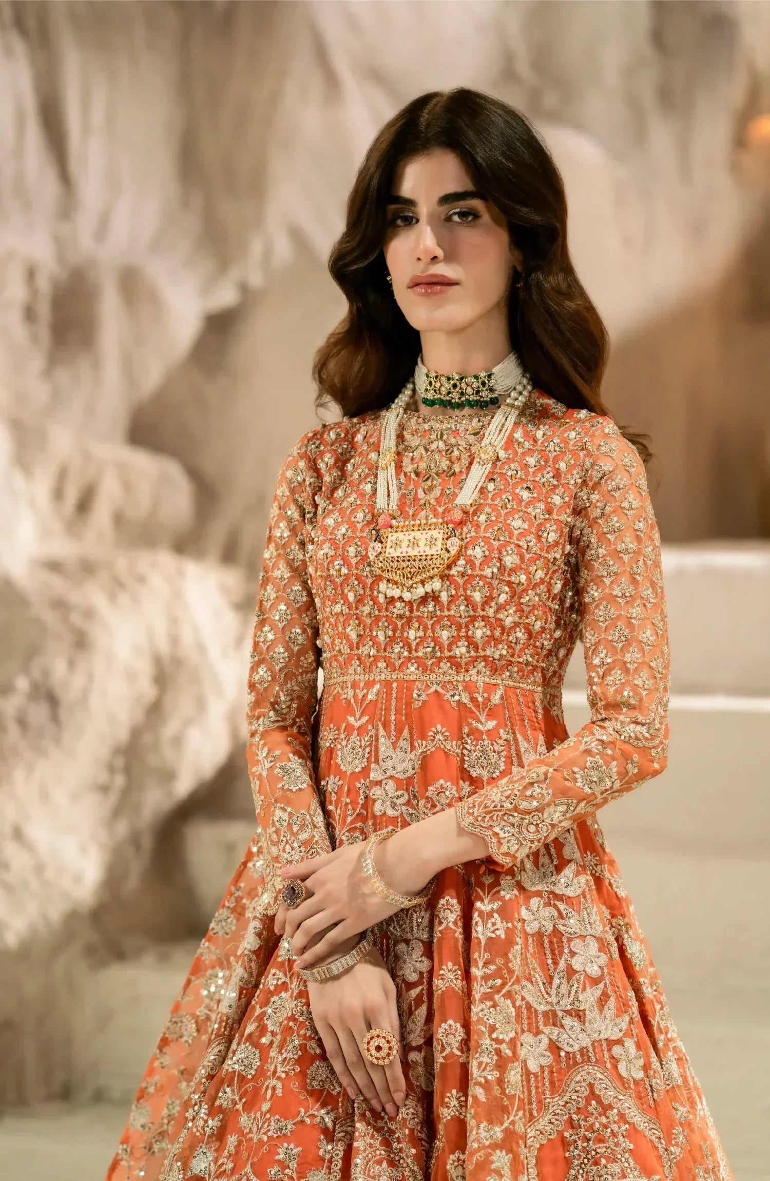 Maryum N Maria | Mehr o Maah Bridals | MW23-532-Maye -  Maryum N Maria Bridal -  Agha Fabrics