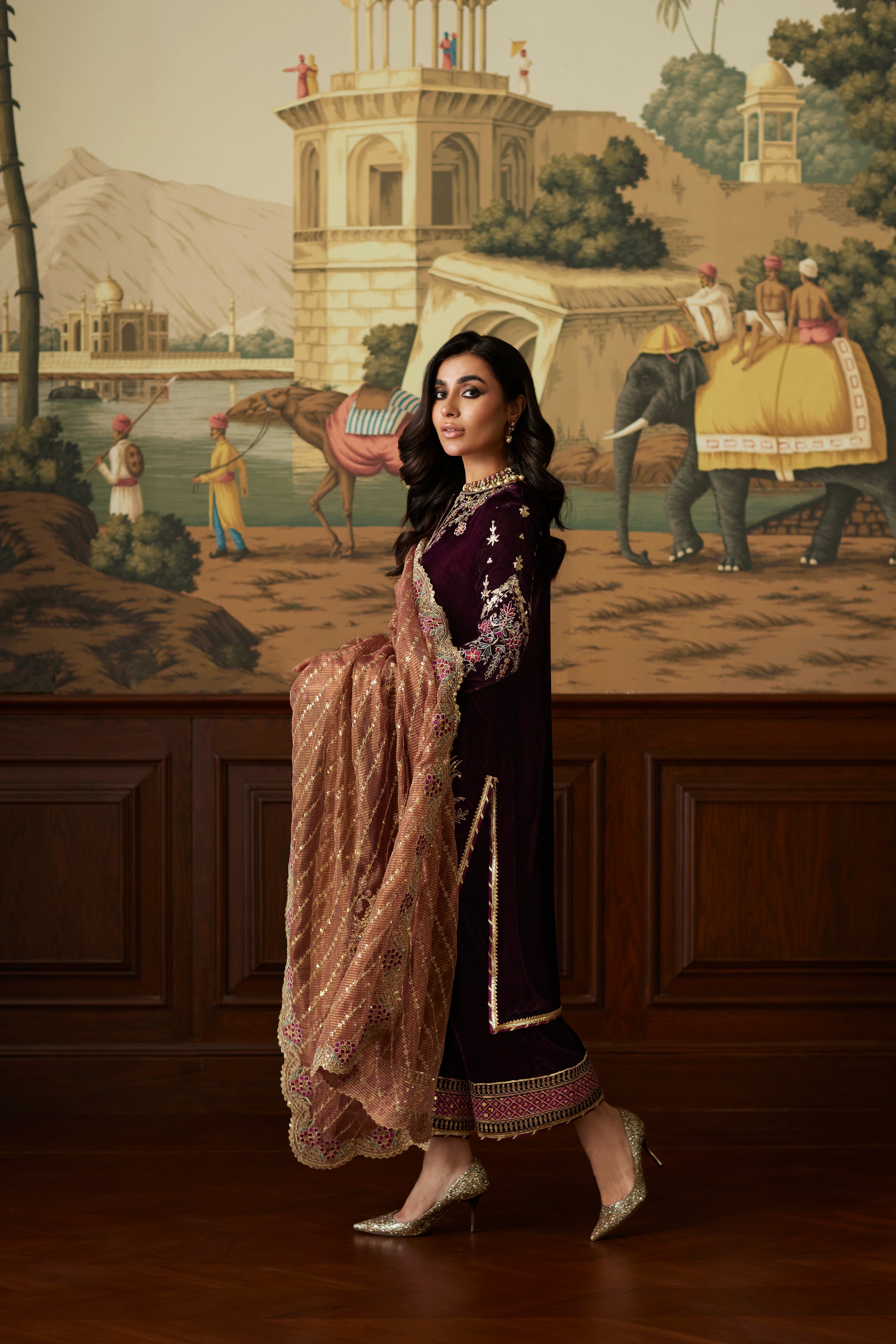 Mina Hassan | Velvet Luxe | Ayesha