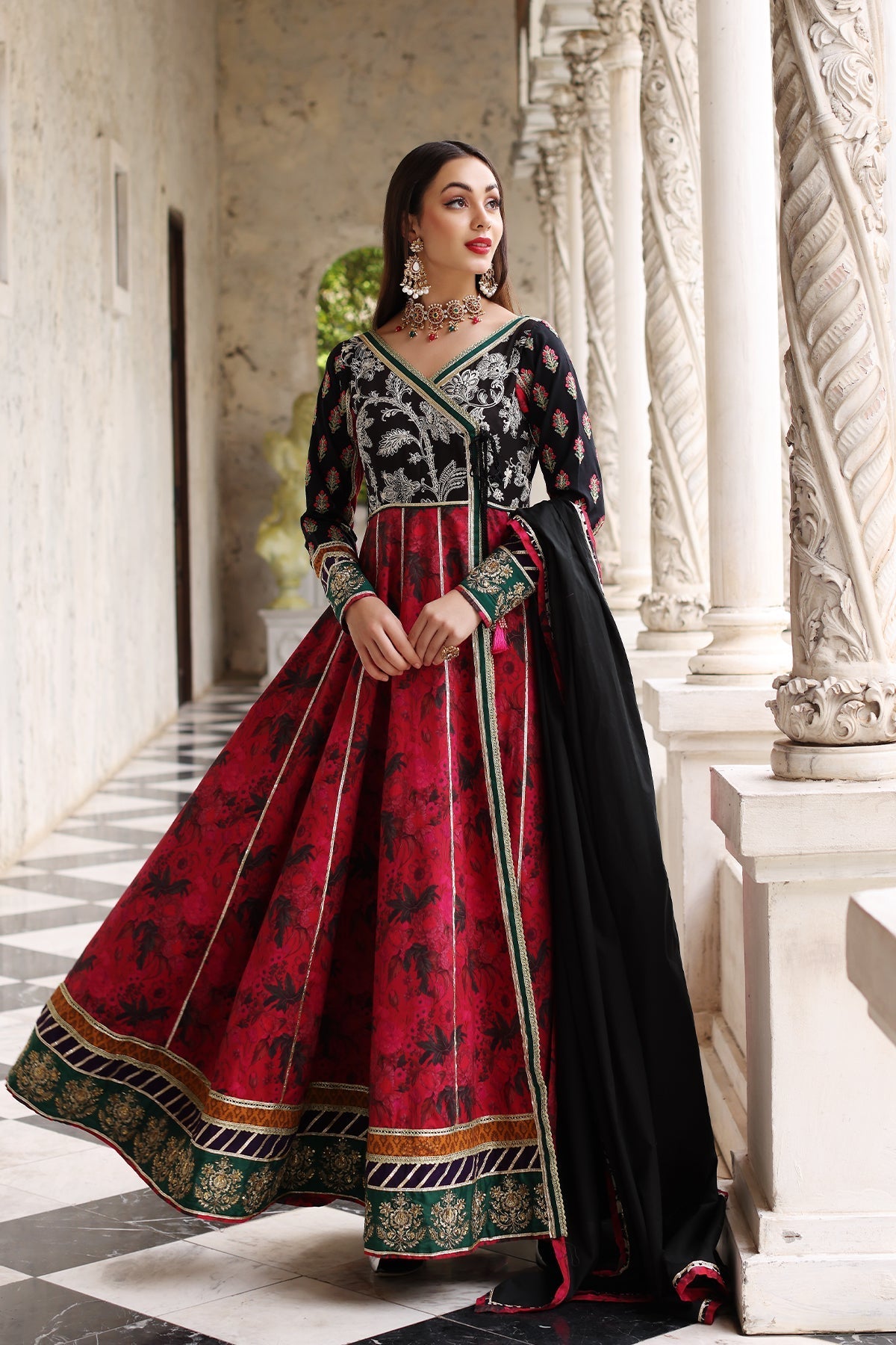 Mina Kashif | Festive Lawn | Anarkali