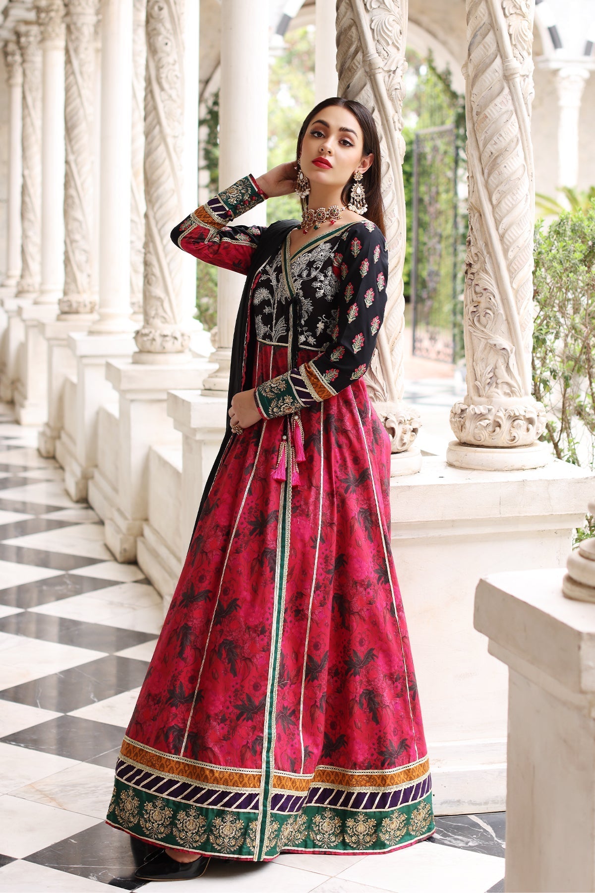Mina Kashif | Festive Lawn | Anarkali