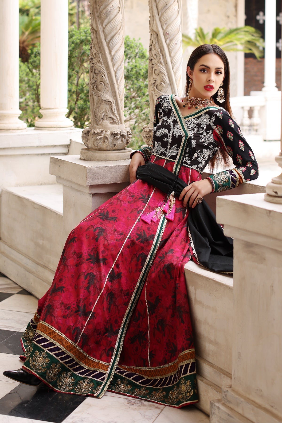 Mina Kashif | Festive Lawn | Anarkali