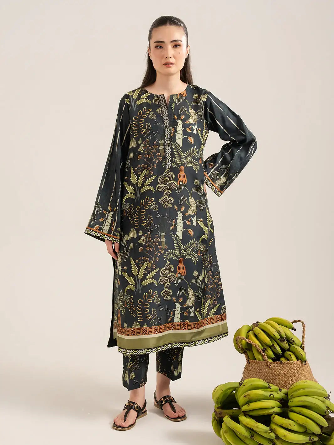Izel | Sunset street Pret | MIREN - Official Izel - Agha Fabrics UK