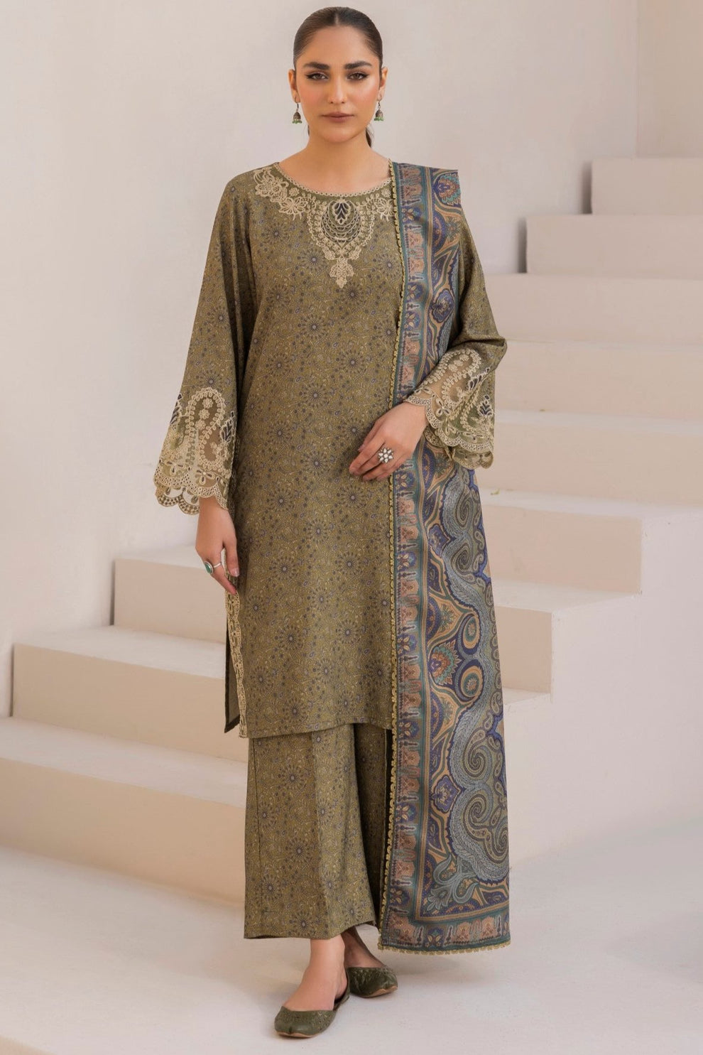 Mohagni | Winter Collection | DZP-07 3PC
