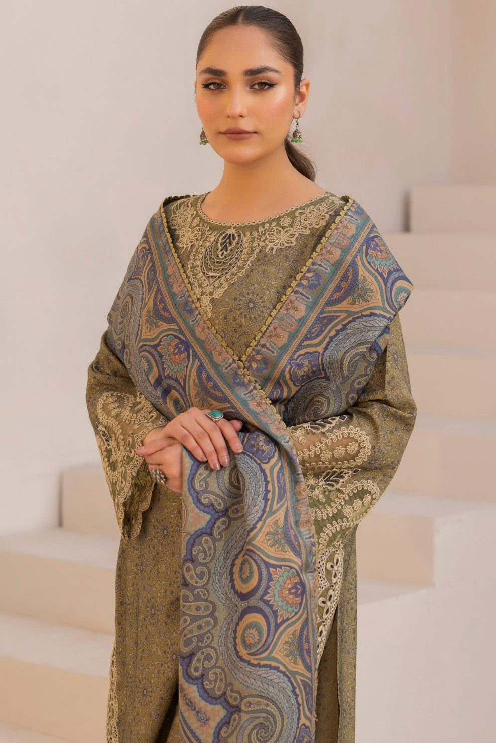 Mohagni | Winter Collection | DZP-07 3PC