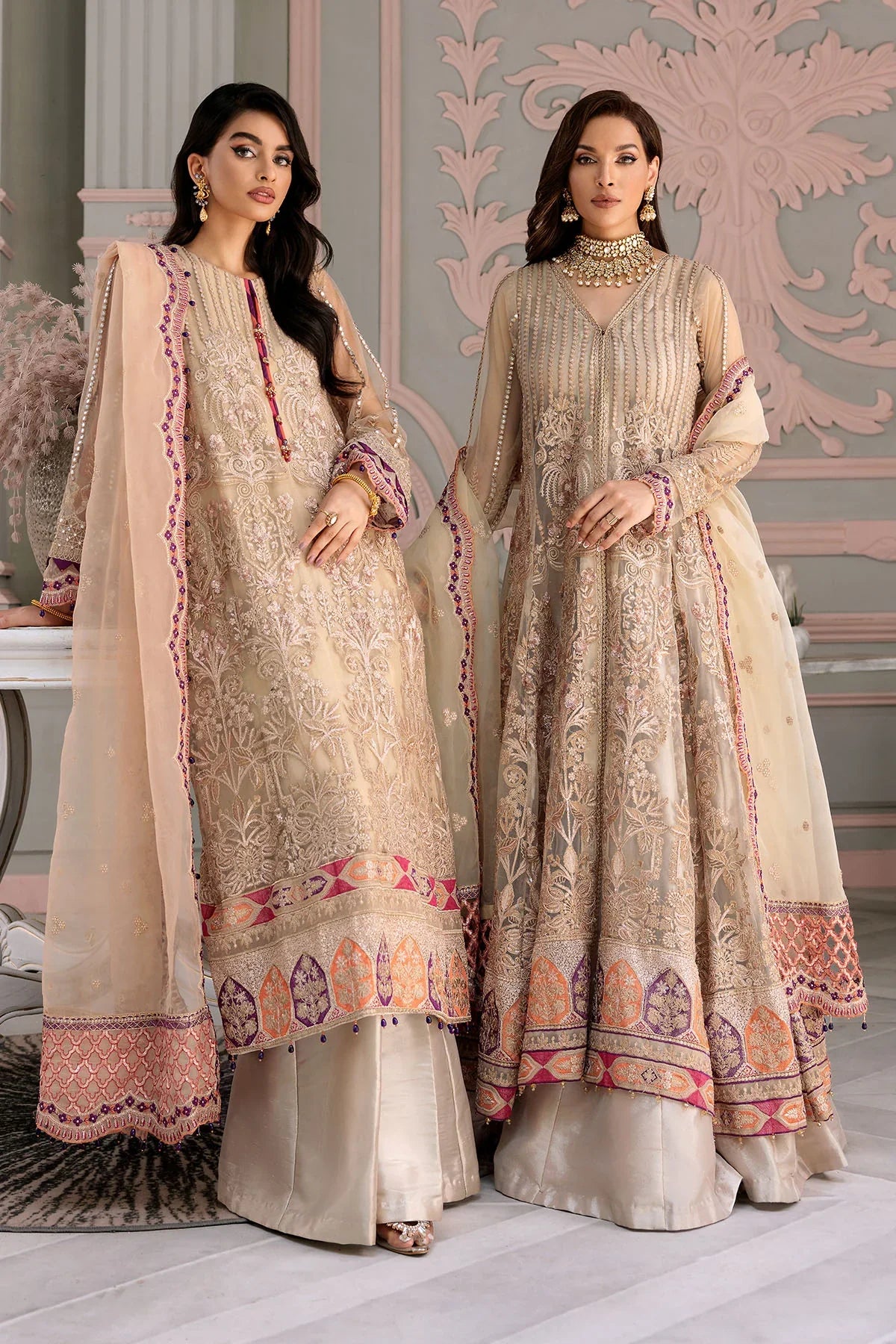 Motifz | Premium Embroidered Formals 24 | 3391 - Official Motifz - Agha Fabrics UK