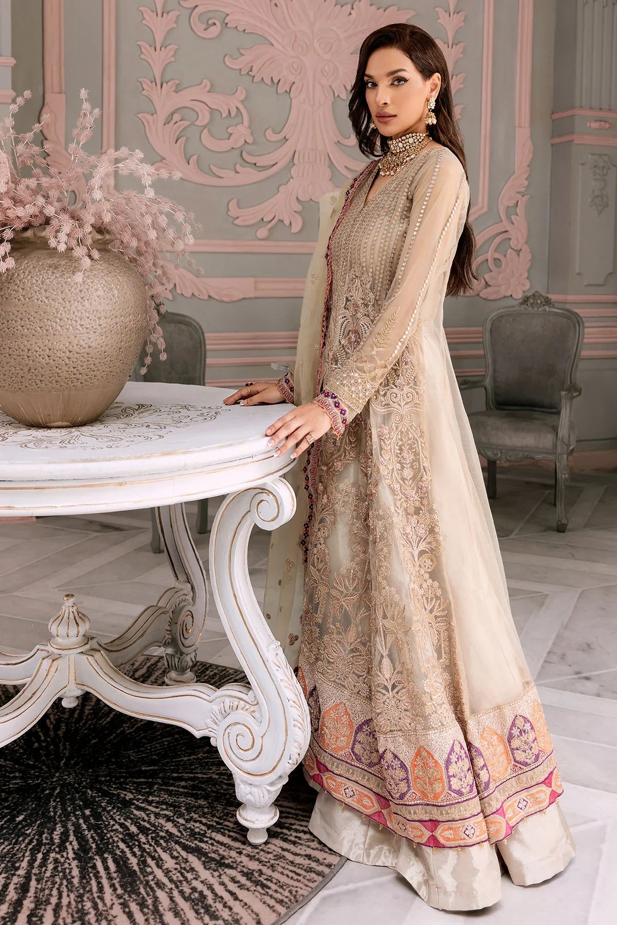 Motifz | Premium Embroidered Formals 24 | 3391 - Official Motifz - Agha Fabrics UK