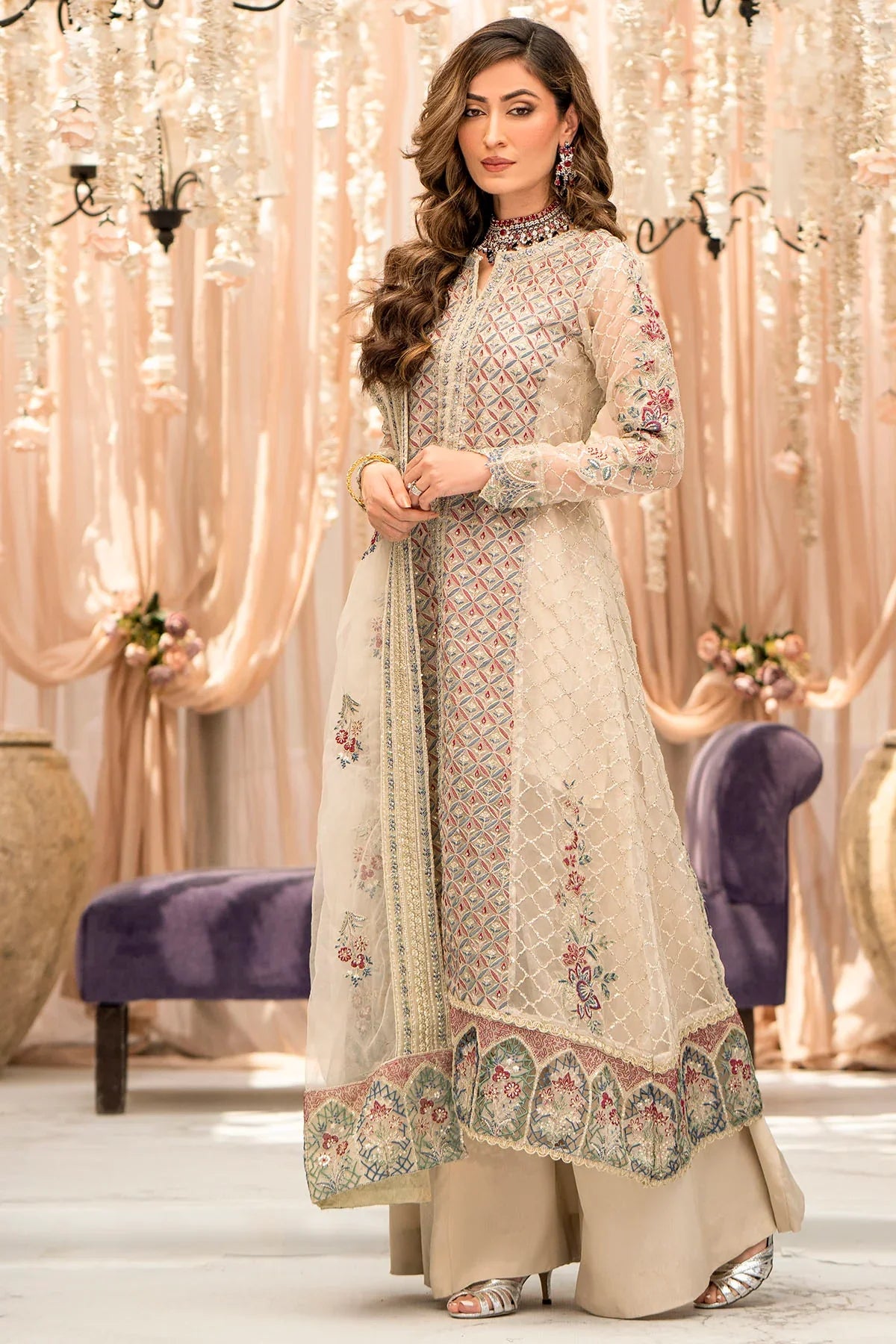 Motifz | Premium Embroidered Formals 24 | 4117 - Official Motifz - Agha Fabrics UK
