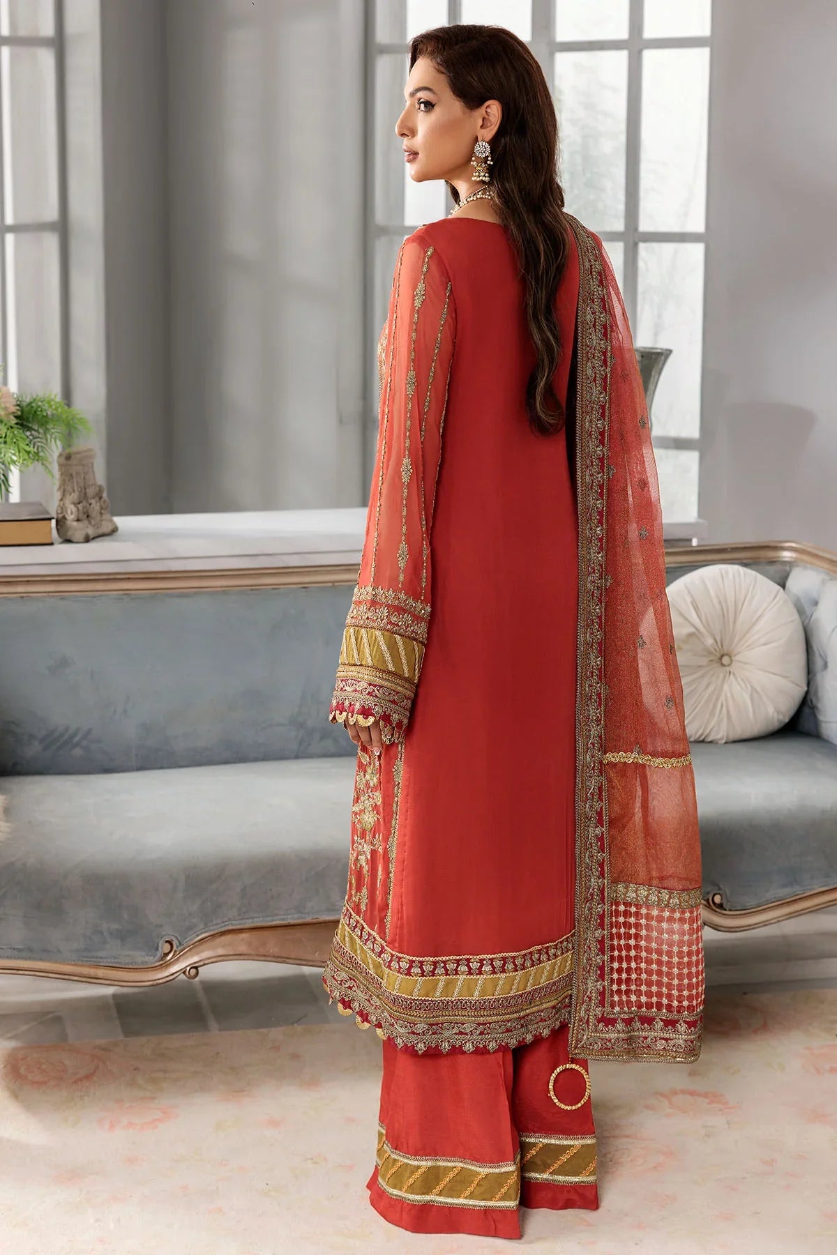 Motifz | Premium Embroidered Formals 24 | 3392 - Official Motifz - Agha Fabrics UK