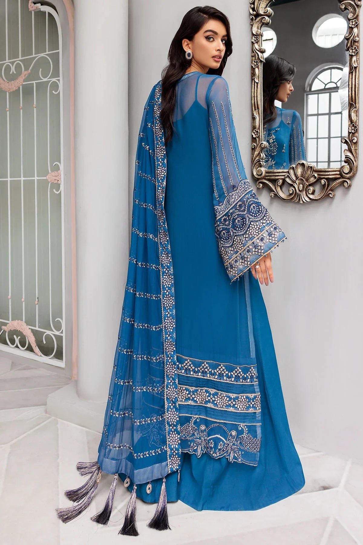 Motifz | Premium Embroidered Formals 24 | 3395 - Official Motifz - Agha Fabrics UK