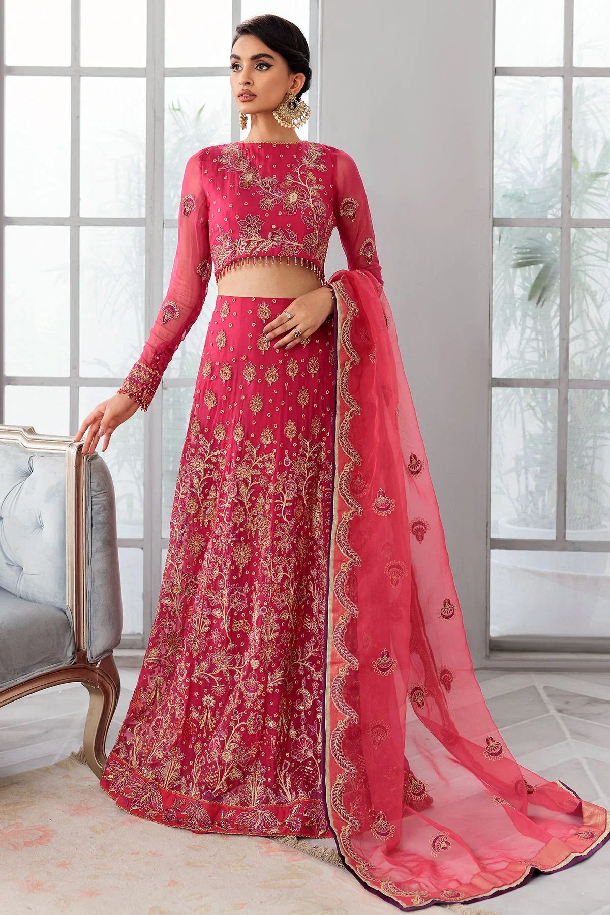 Motifz | Premium Embroidered Formals 24 | 3397 - Official Motifz - Agha Fabrics UK