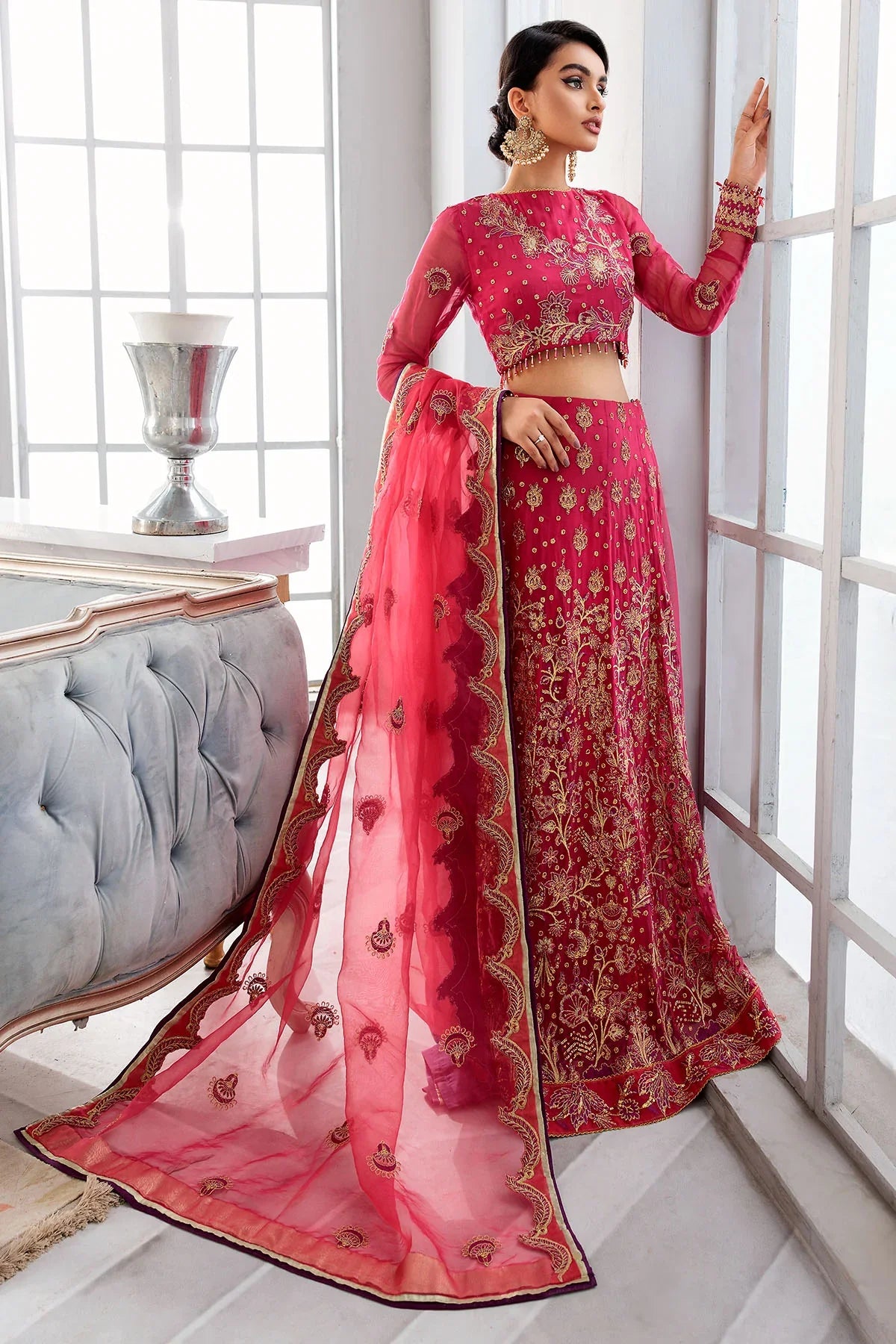 Motifz | Premium Embroidered Formals 24 | 3397 - Official Motifz - Agha Fabrics UK