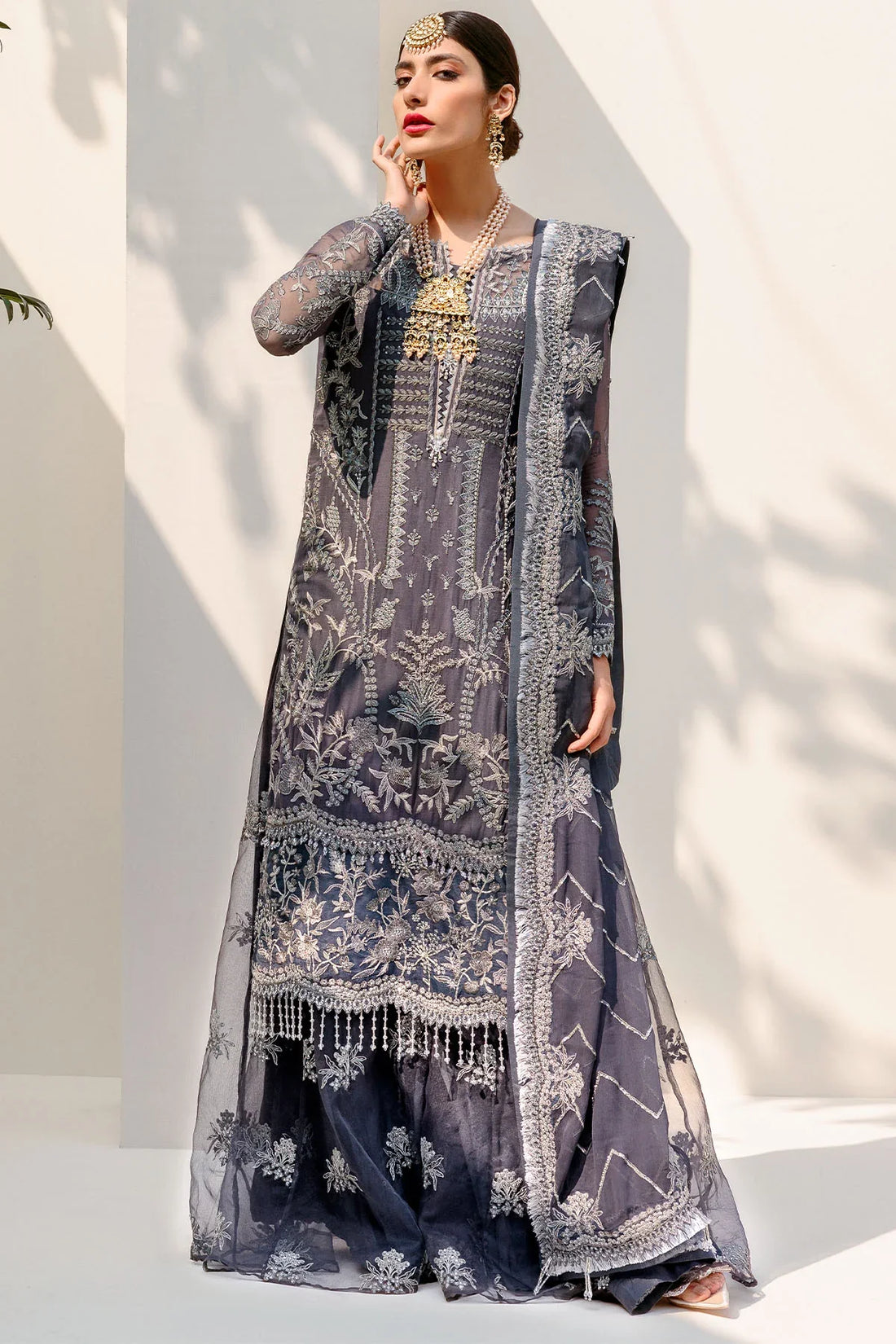 Motifz | Premium Embroidered Formals 24 | 3190 - Official Motifz - Agha Fabrics UK