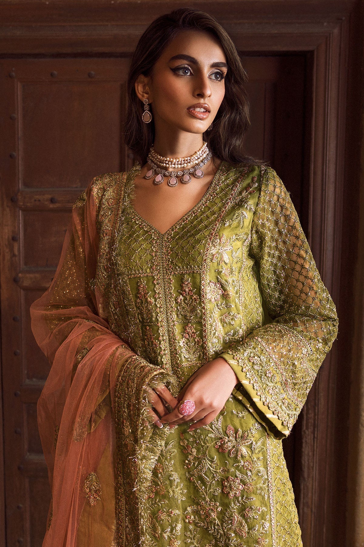 Motifz | Premium Embroidered Formals 24 | 4125 - Official Motifz - Agha Fabrics UK