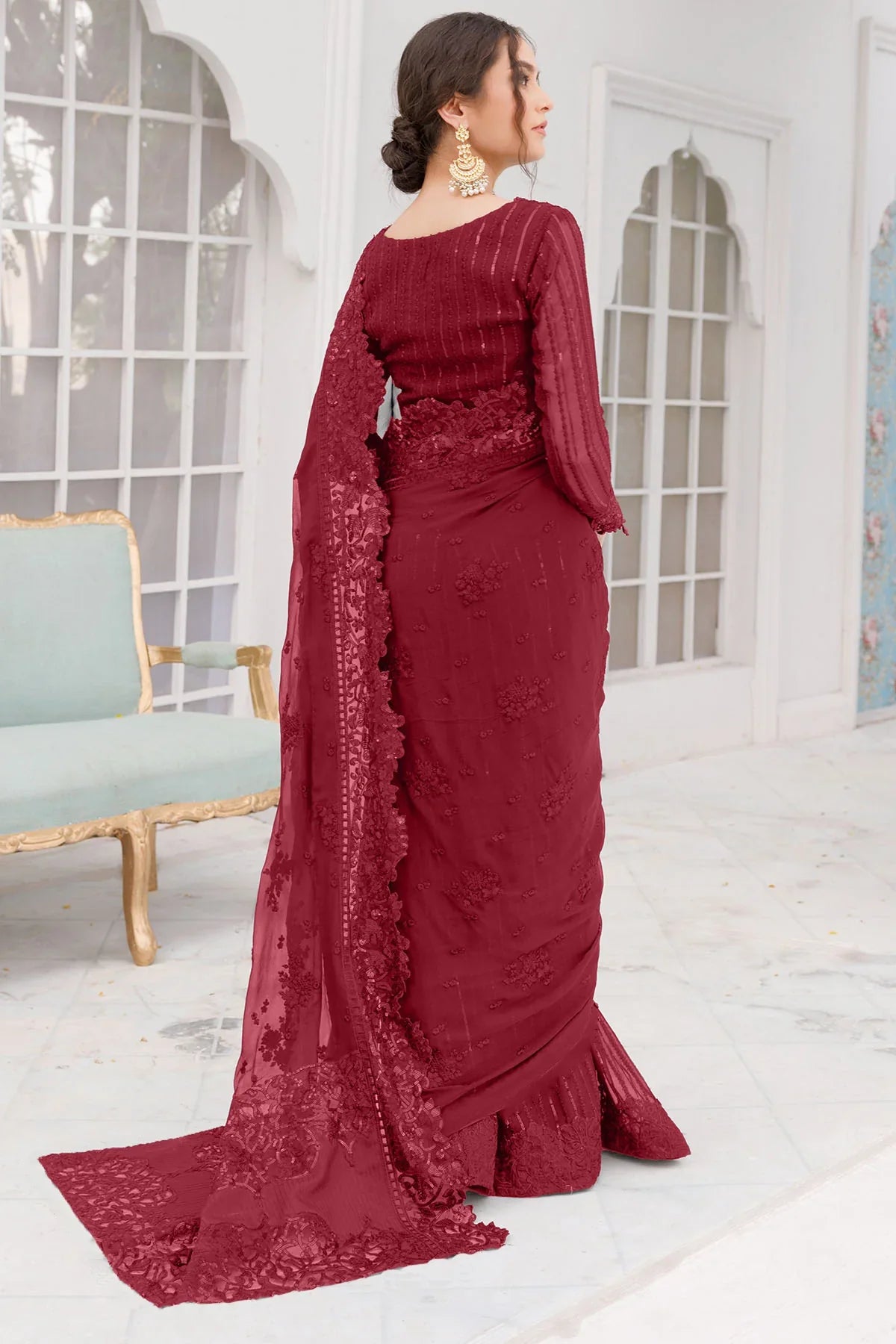 Motifz | Premium Embroidered Formals 24 | 4037 - Official Motifz - Agha Fabrics UK