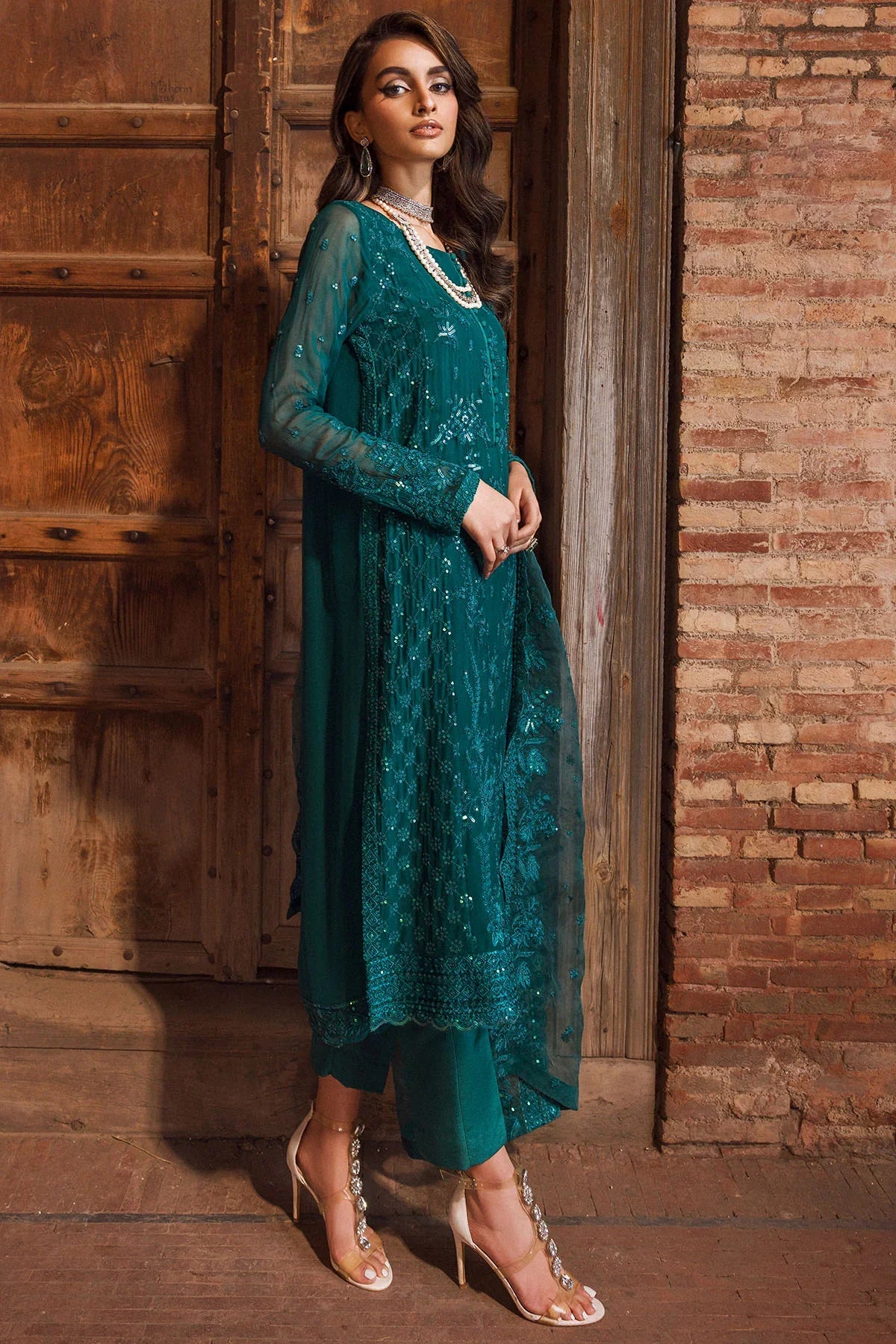Motifz | Premium Embroidered Formals 24 | 4123 - Official Motifz - Agha Fabrics UK
