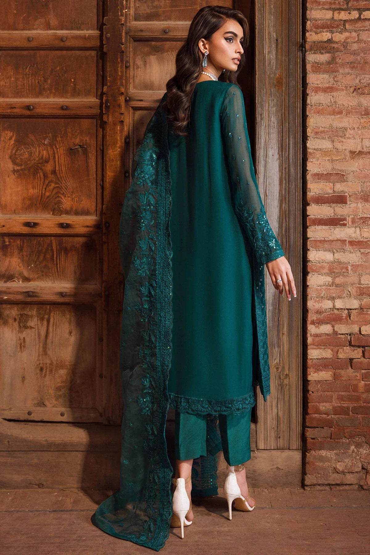 Motifz | Premium Embroidered Formals 24 | 4123 - Official Motifz - Agha Fabrics UK
