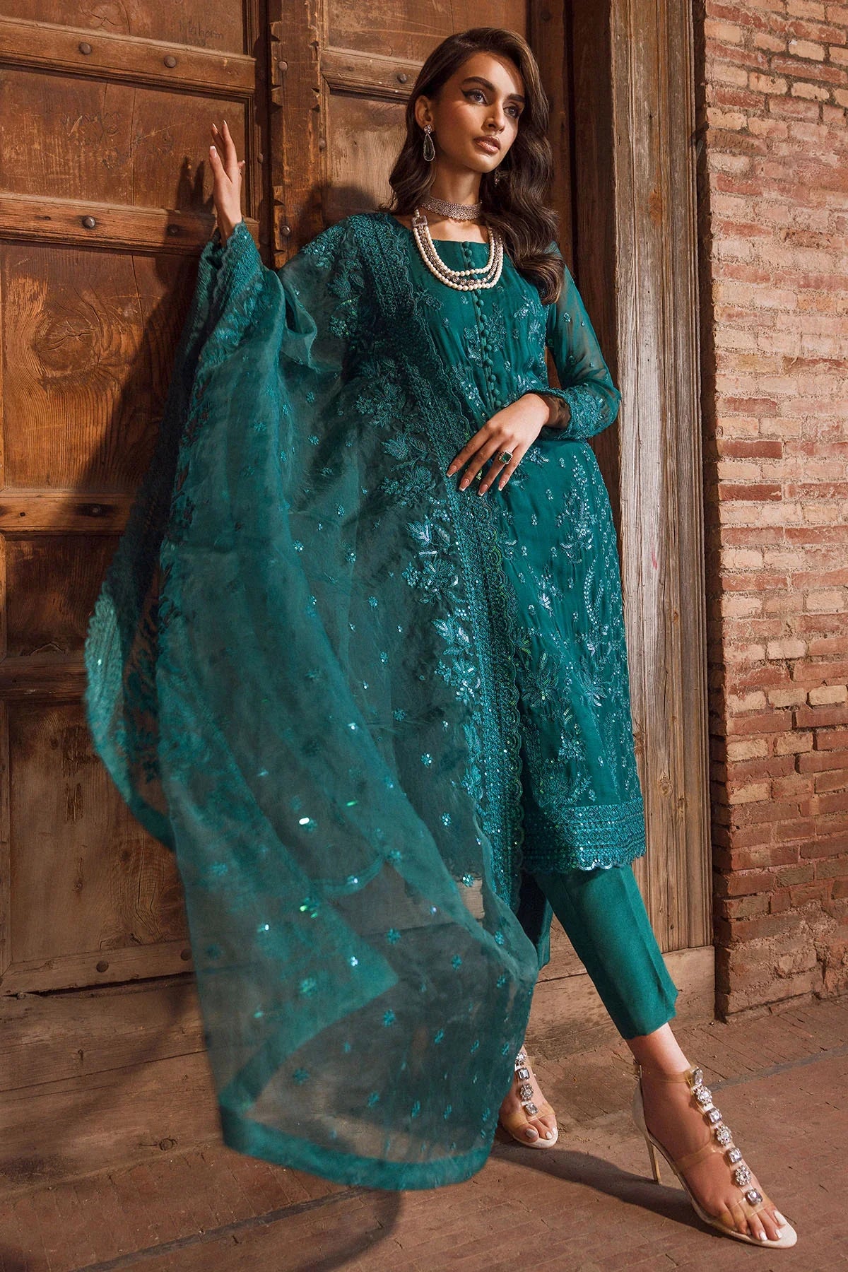 Motifz | Premium Embroidered Formals 24 | 4123 - Official Motifz - Agha Fabrics UK