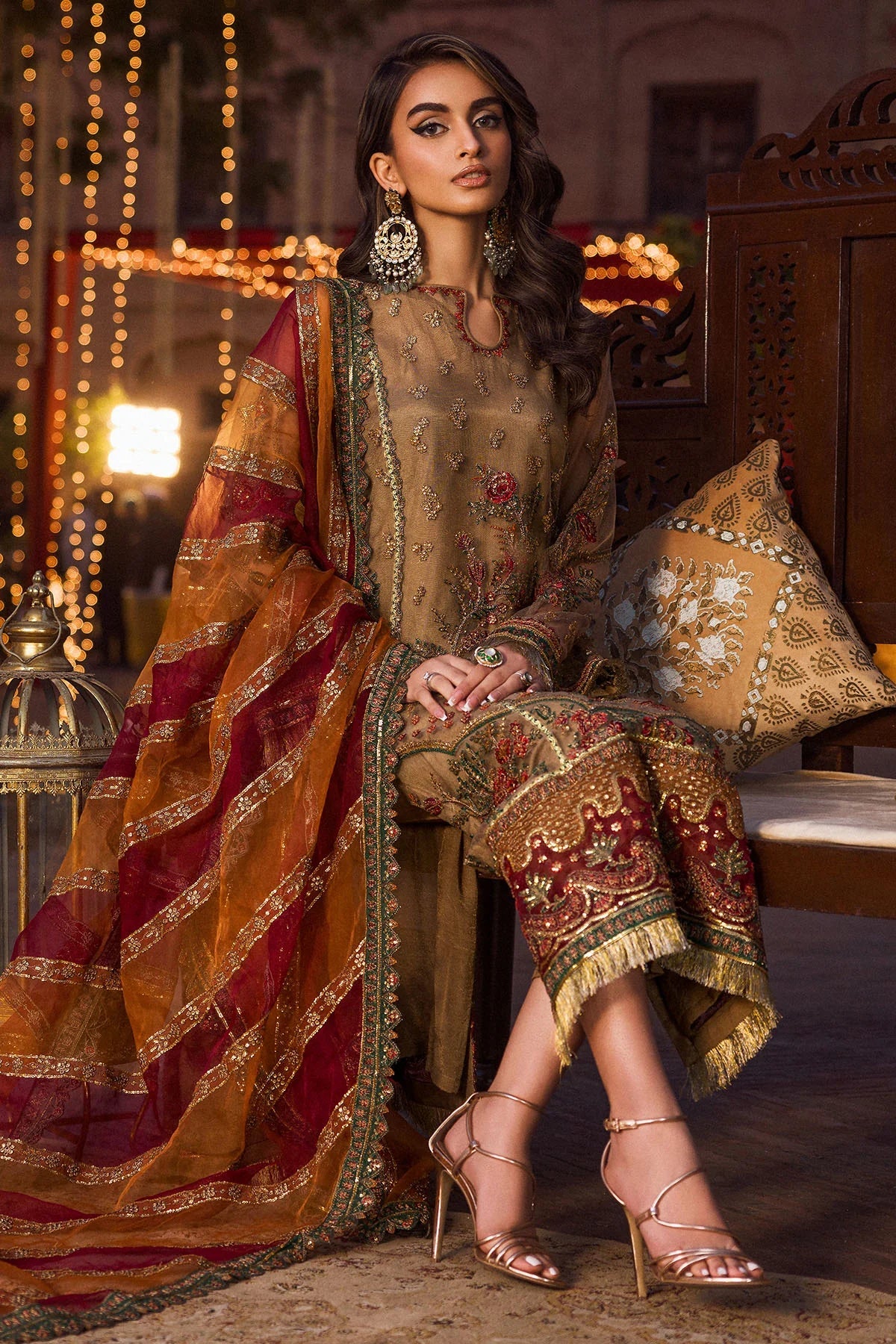 Motifz | Premium Embroidered Formals 24 | 4124 - Official Motifz - Agha Fabrics UK