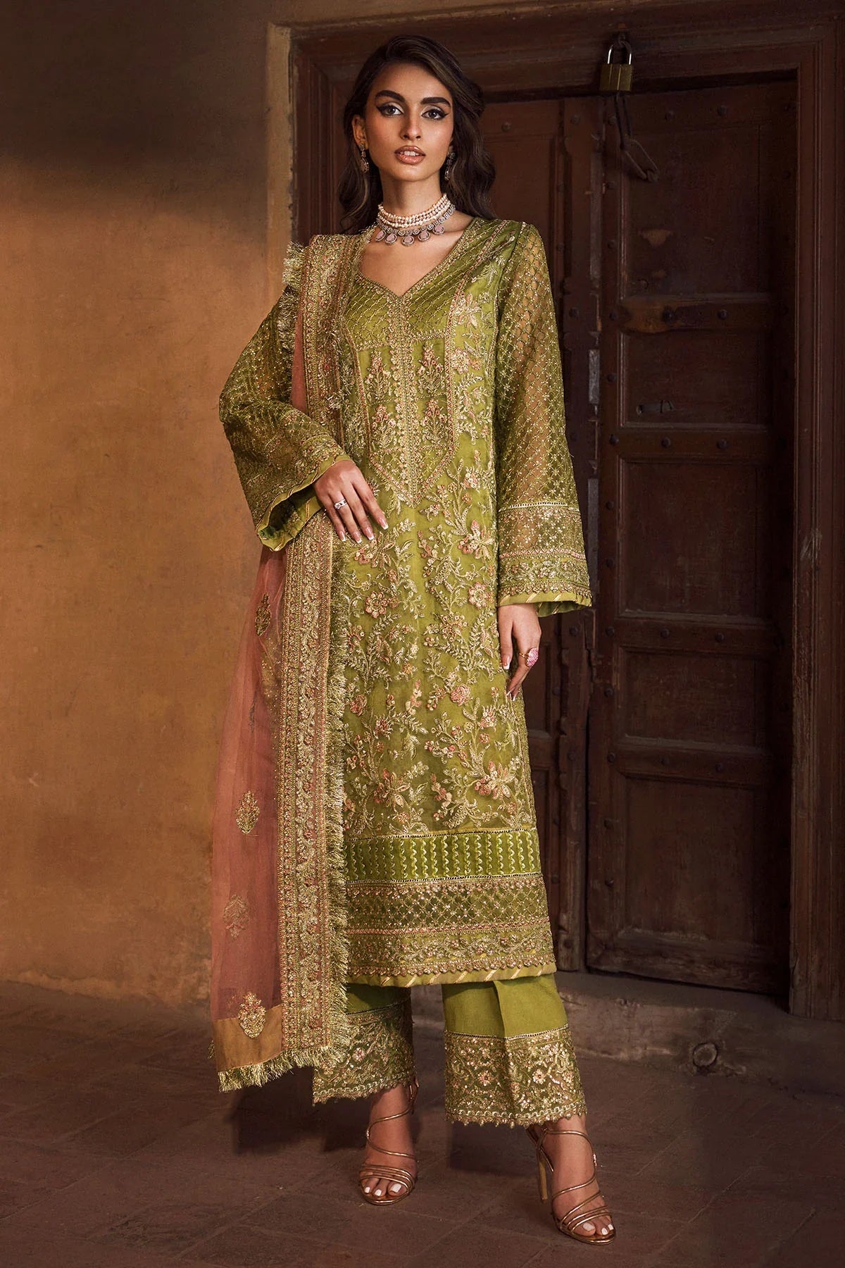 Motifz | Premium Embroidered Formals 24 | 4125 - Official Motifz - Agha Fabrics UK