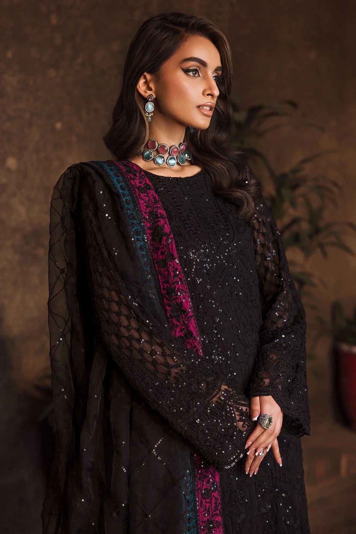 Motifz | Premium Embroidered Formals 24 | 4128 - Official Motifz - Agha Fabrics UK