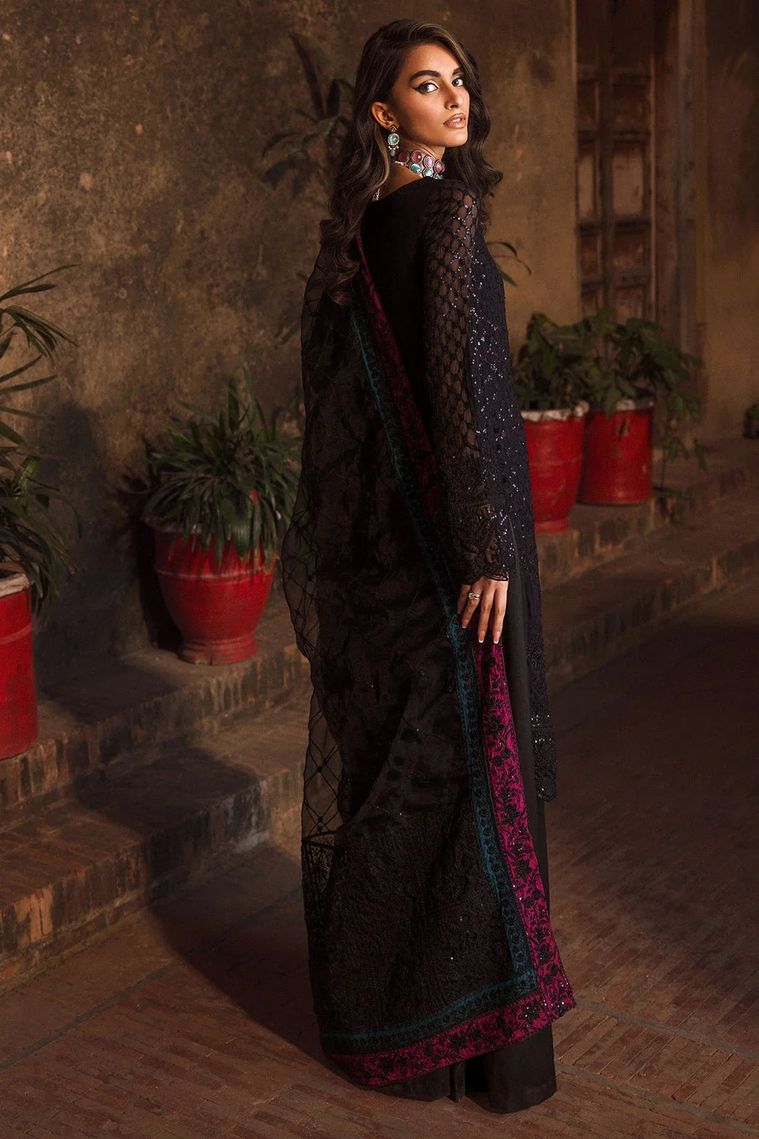 Motifz | Premium Embroidered Formals 24 | 4128 - Official Motifz - Agha Fabrics UK