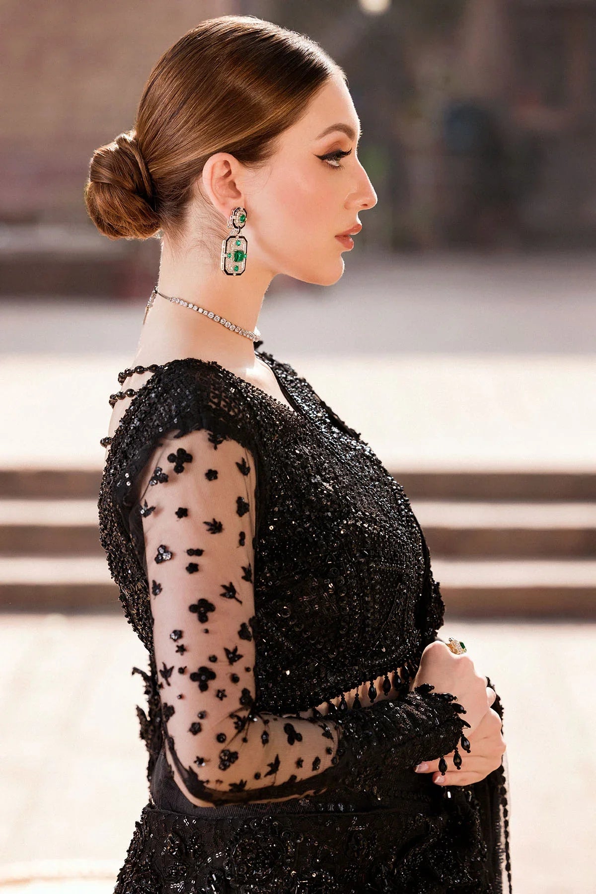 Motifz | Bridal Couture | 0009-PASBAN - Official Motifz - Agha Fabrics UK