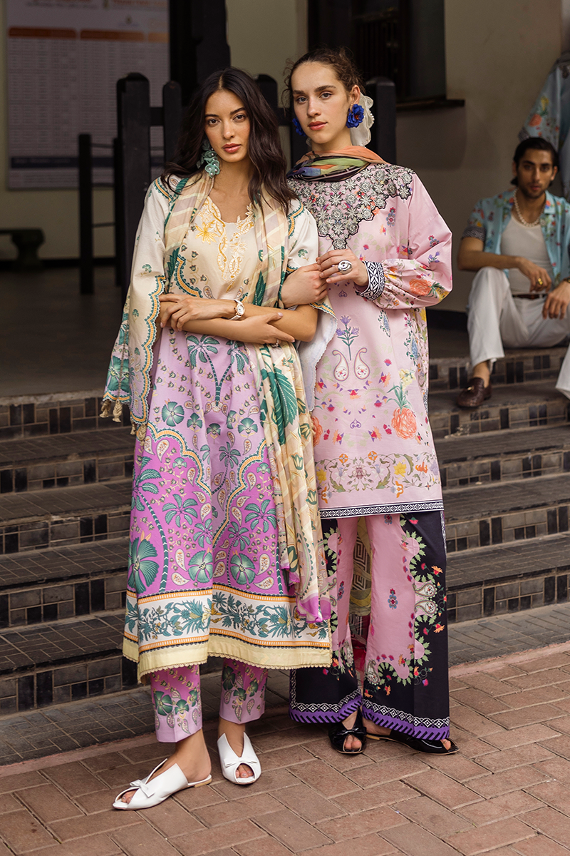 Mushq | La Dolce Hemline Prints 25 | Zoe - Official Mushq - Agha Fabrics UK