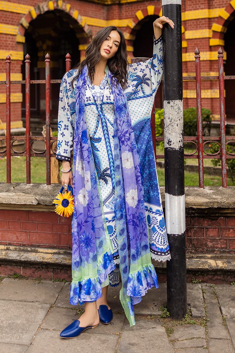 Mushq | La Dolce Hemline Prints 25 | Ksenia - Official Mushq - Agha Fabrics UK