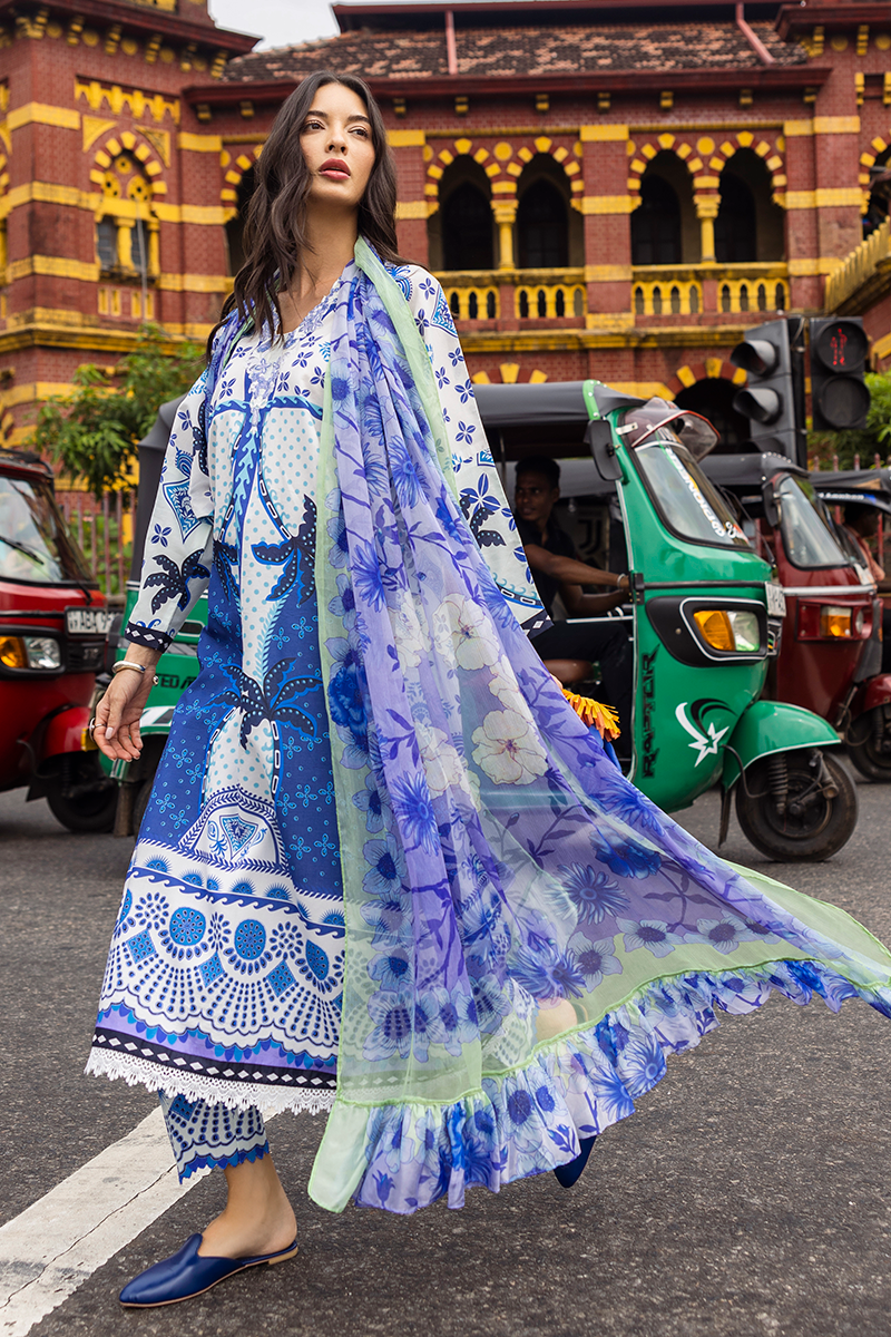 Mushq | La Dolce Hemline Prints 25 | Ksenia - Official Mushq - Agha Fabrics UK