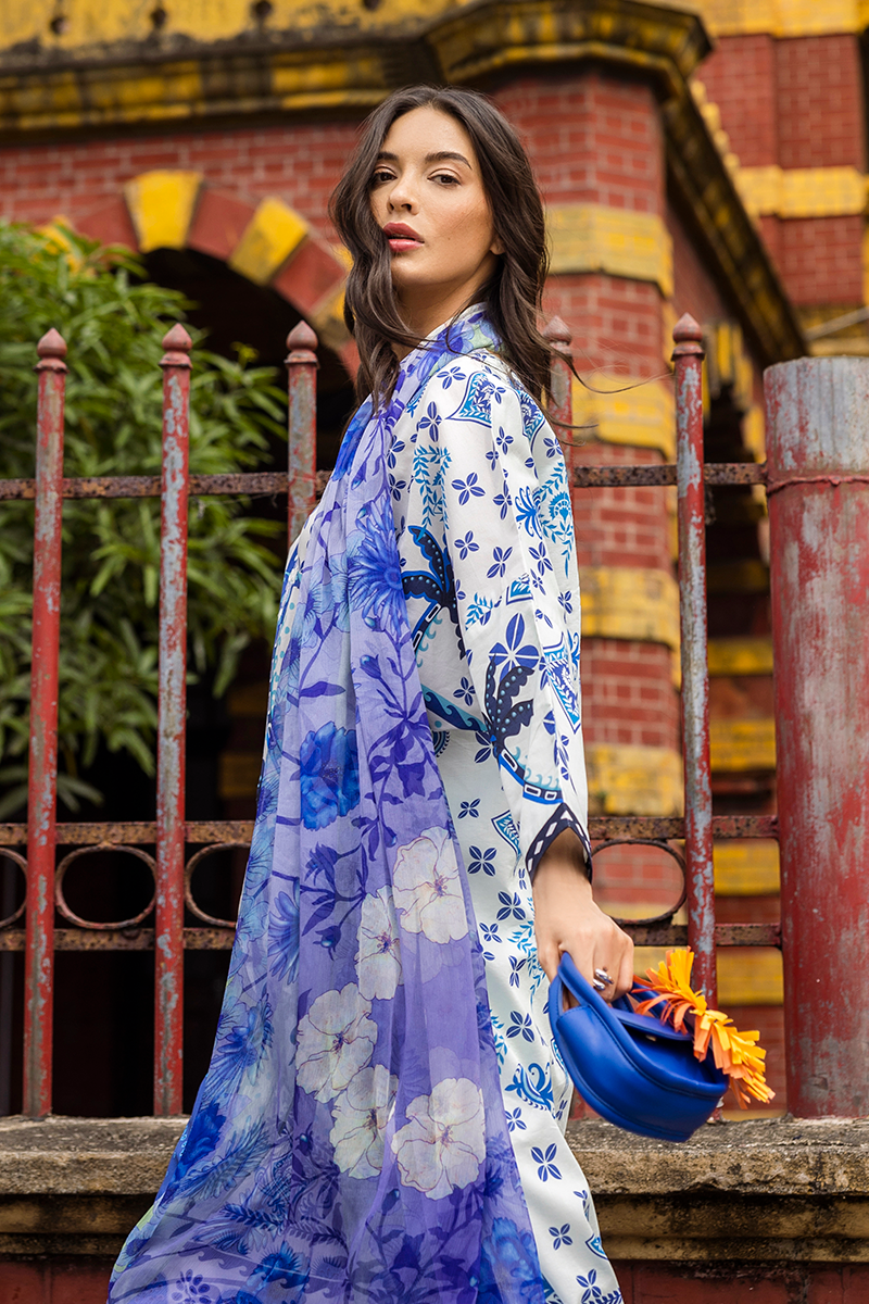 Mushq | La Dolce Hemline Prints 25 | Ksenia - Official Mushq - Agha Fabrics UK
