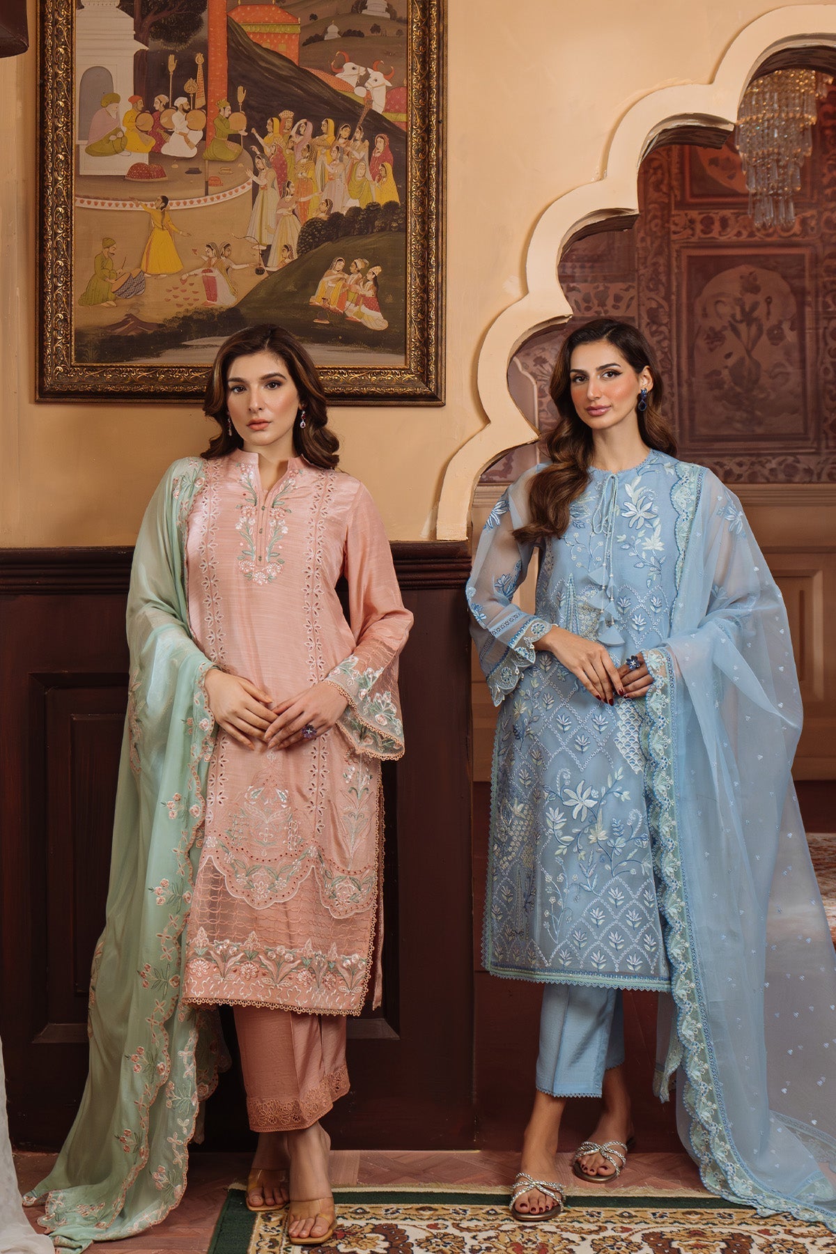 Sahar | Festive Edit Ready to Wear | Glacier Veil - RTW