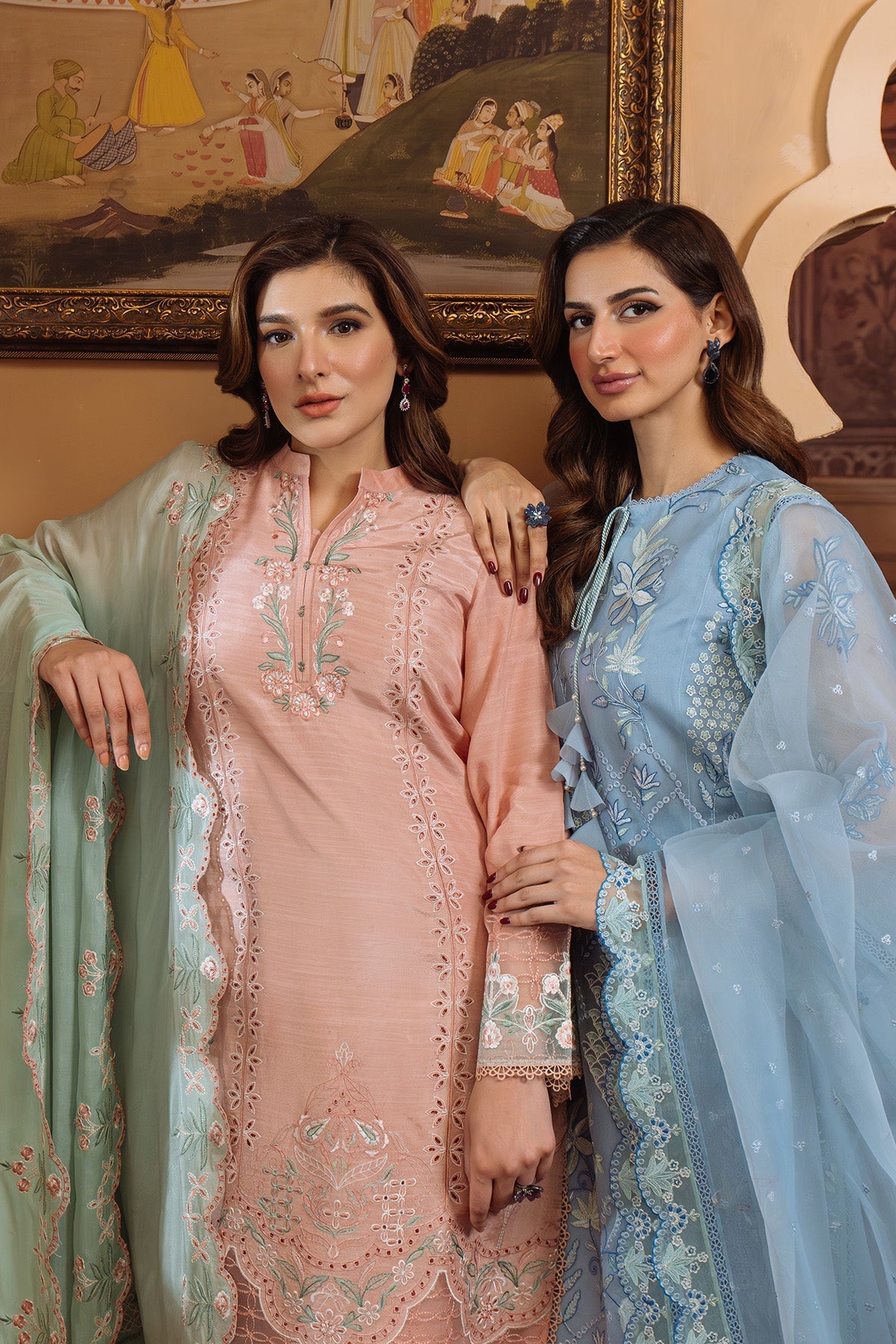 Sahar | Festive Edit Ready to Wear | Glacier Veil - RTW