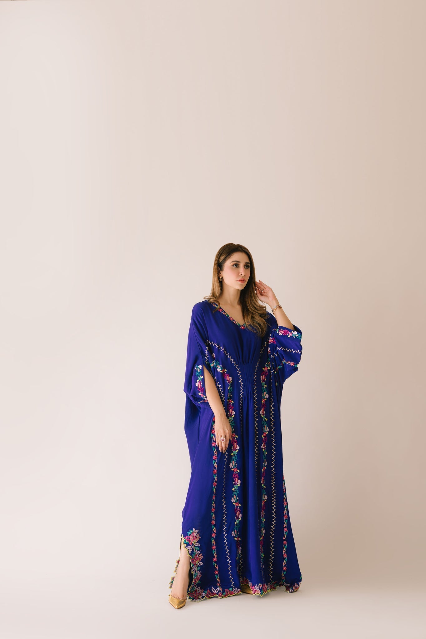 Sammy K | Aadat Festive Edition | Blue Bell Caftan