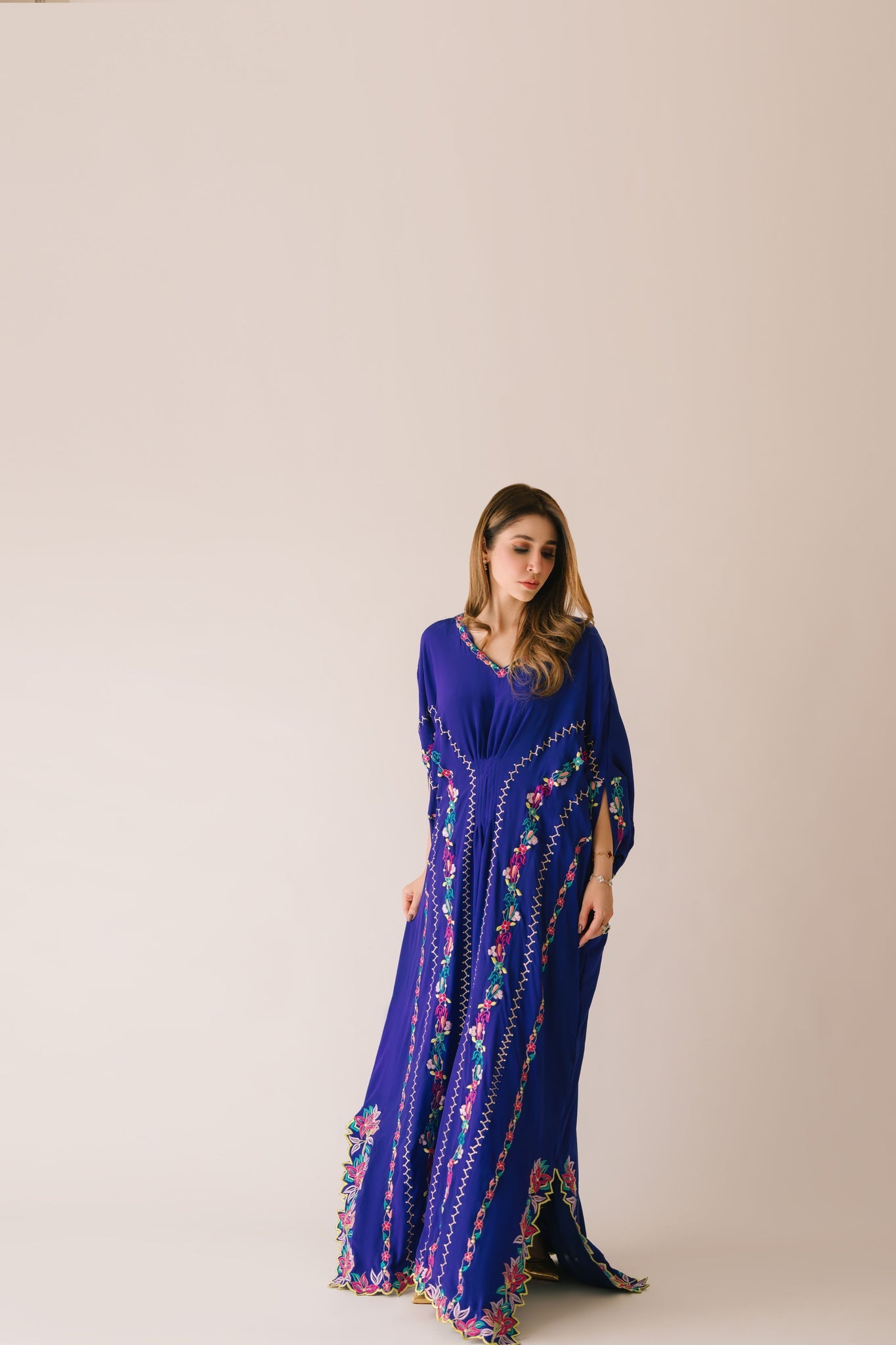 Sammy K | Aadat Festive Edition | Blue Bell Caftan