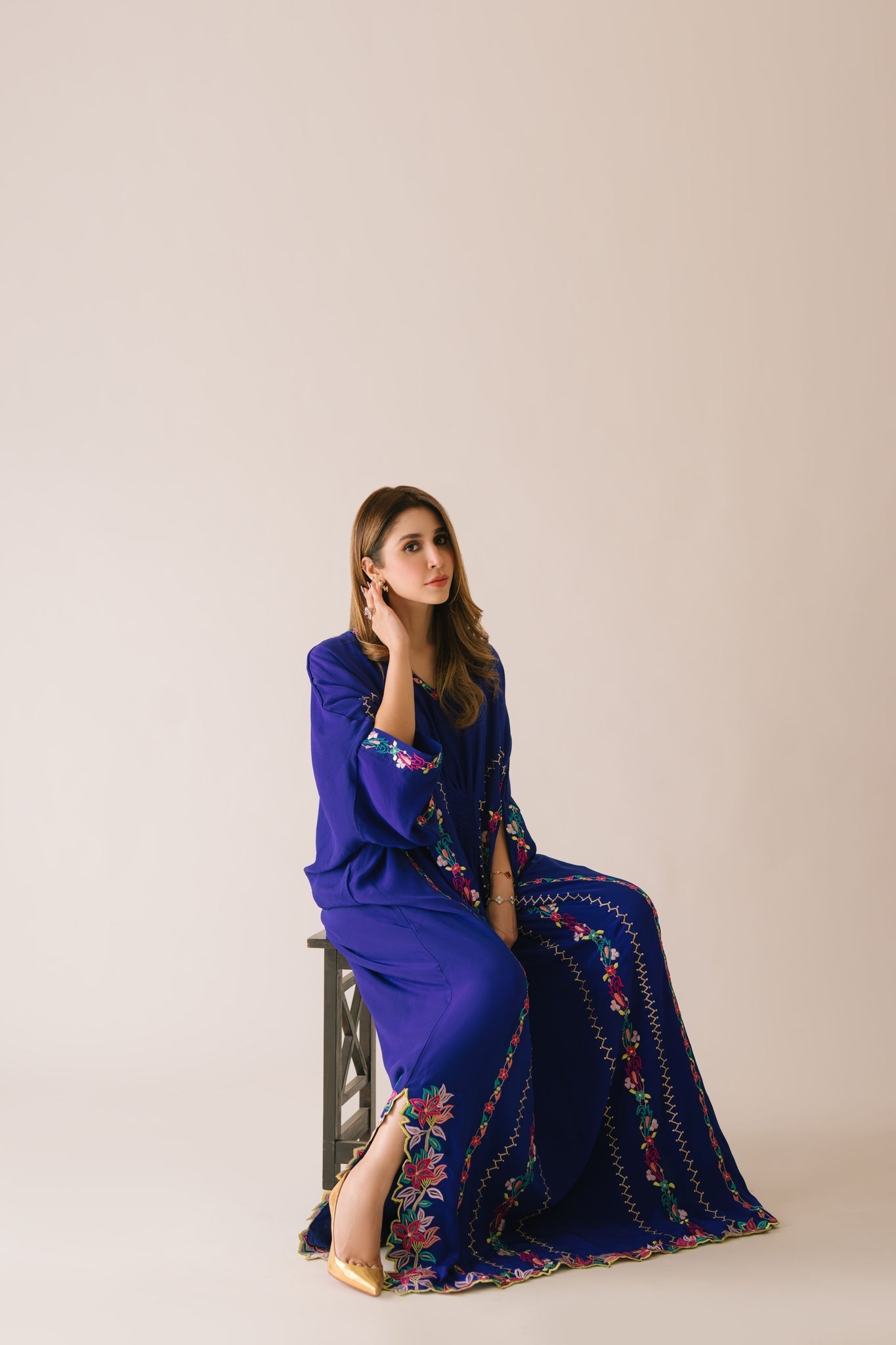 Sammy K | Aadat Festive Edition | Blue Bell Caftan