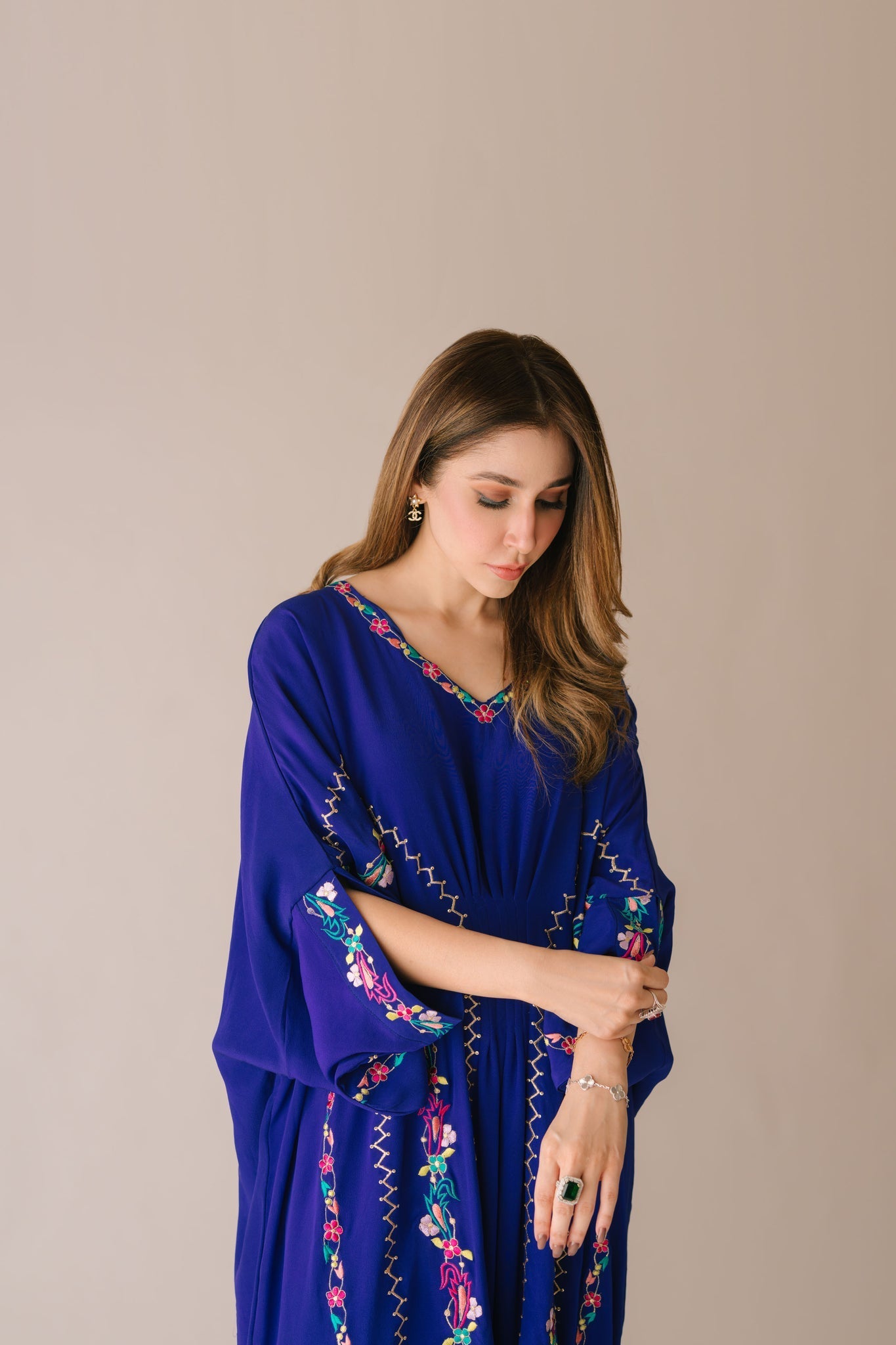 Sammy K | Aadat Festive Edition | Blue Bell Caftan