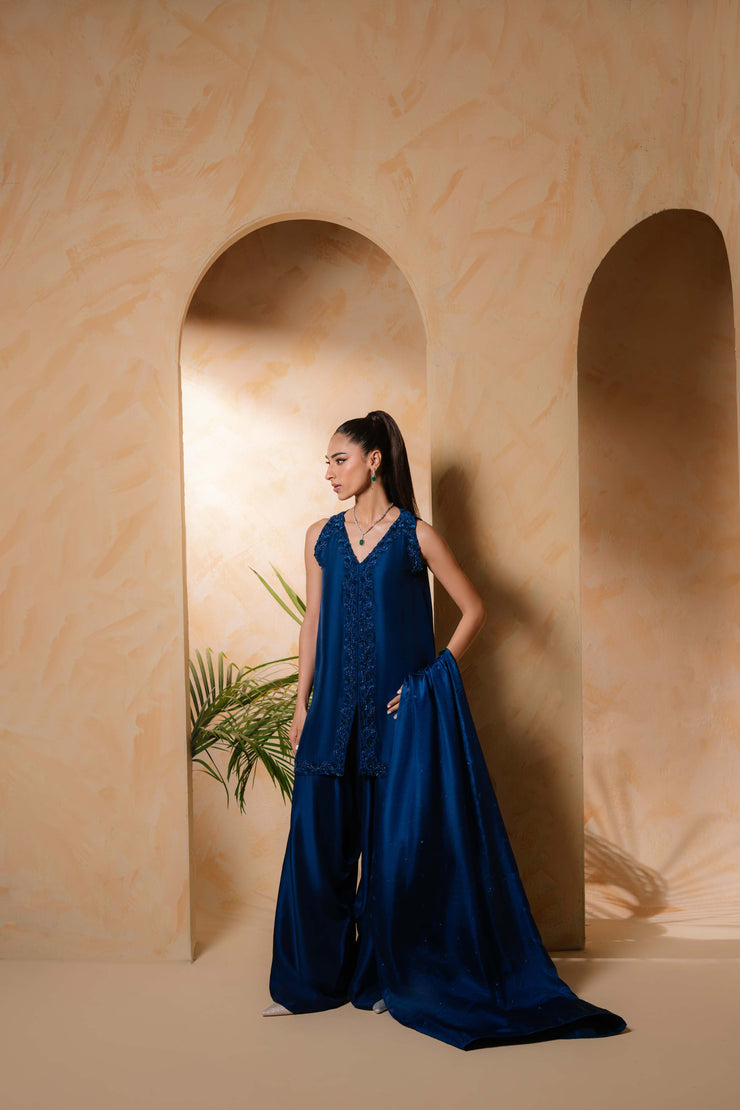 Sammy K | Daisy Drizzle | Cobalt Blue