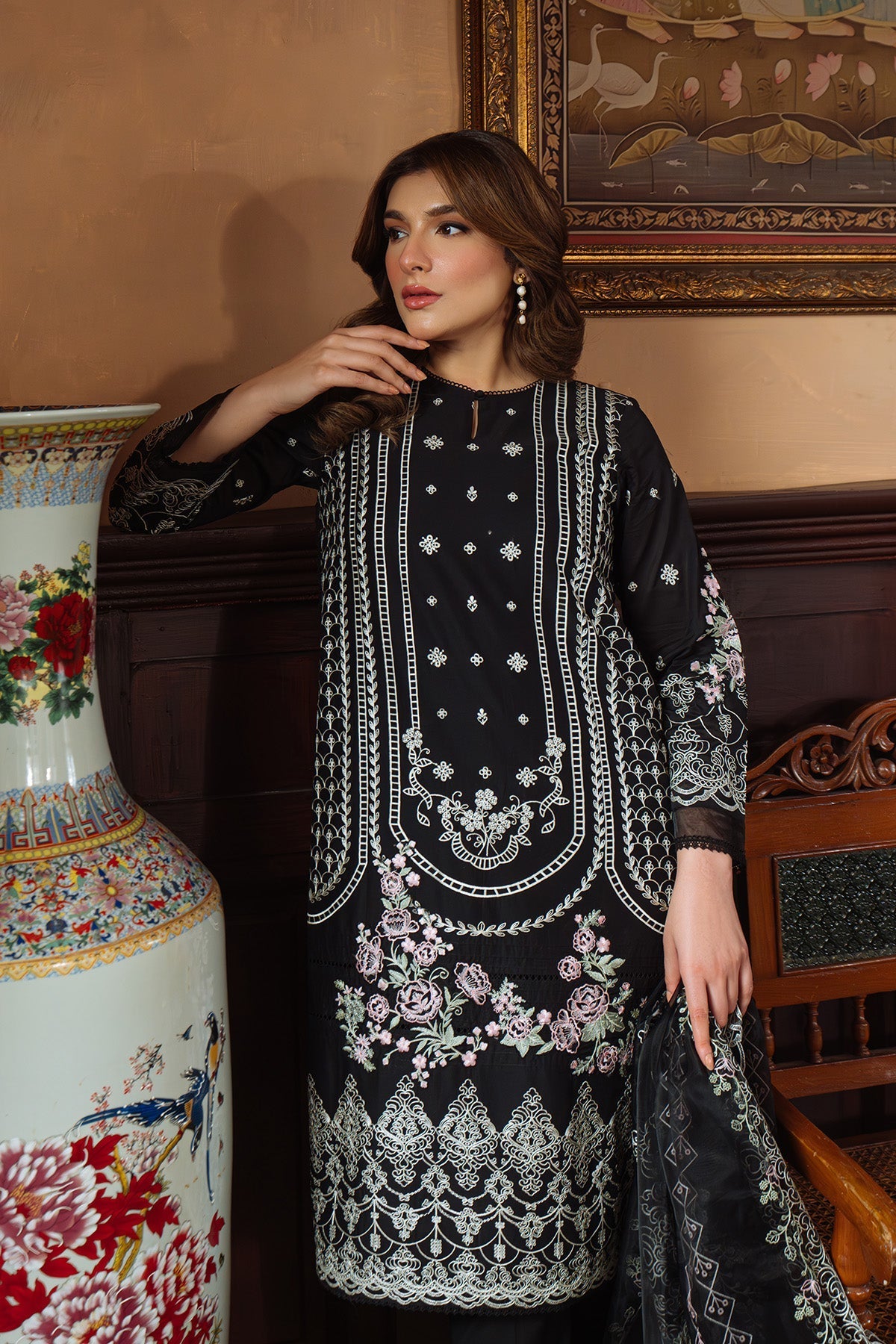 Sahar | Festive Edit Ready to Wear | Raven Poise - RTW