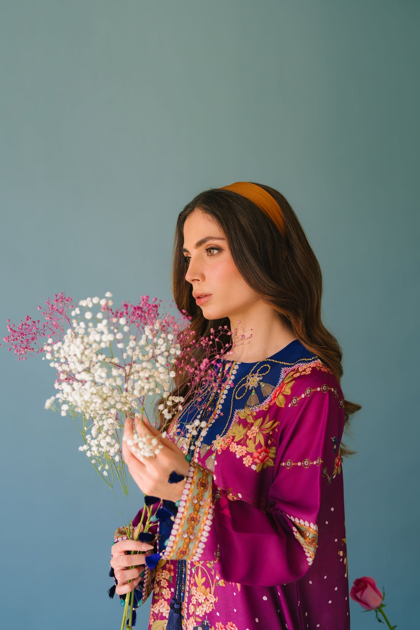 Sammy K | Lawn Pret 25 | Evening Rose