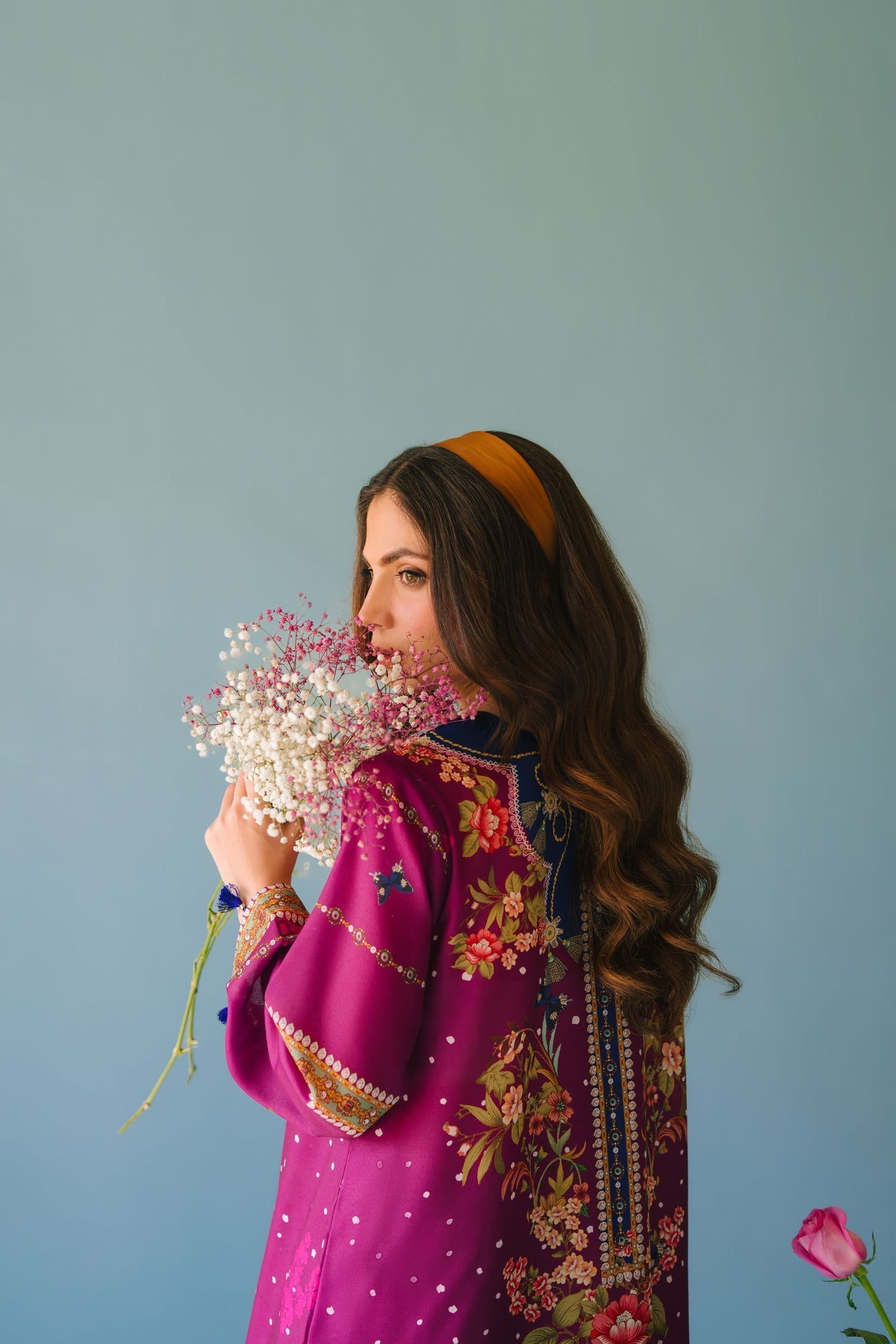 Sammy K | Lawn Pret 25 | Evening Rose