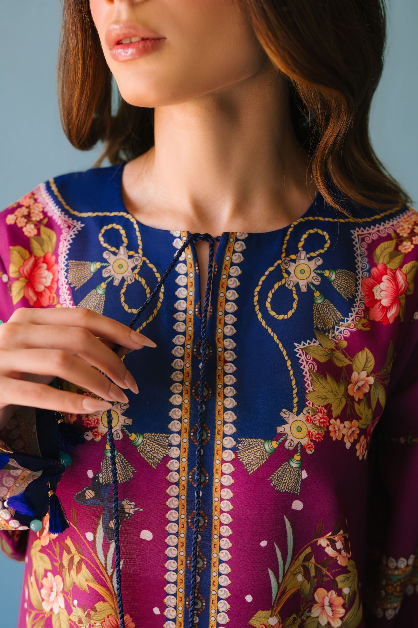 Sammy K | Lawn Pret 25 | Evening Rose