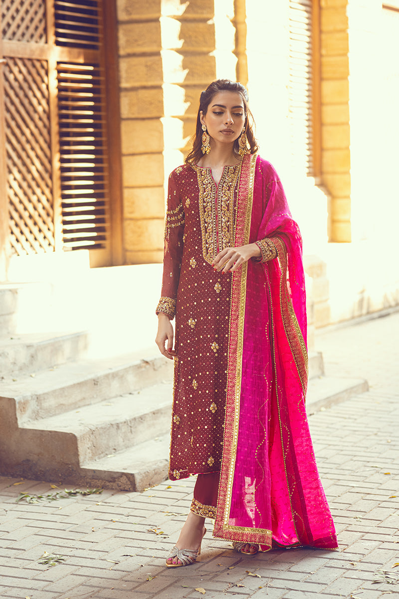 Sana Abbas | Wedding Formals | NAZLI - Official Sana Abbas - Agha Fabrics UK