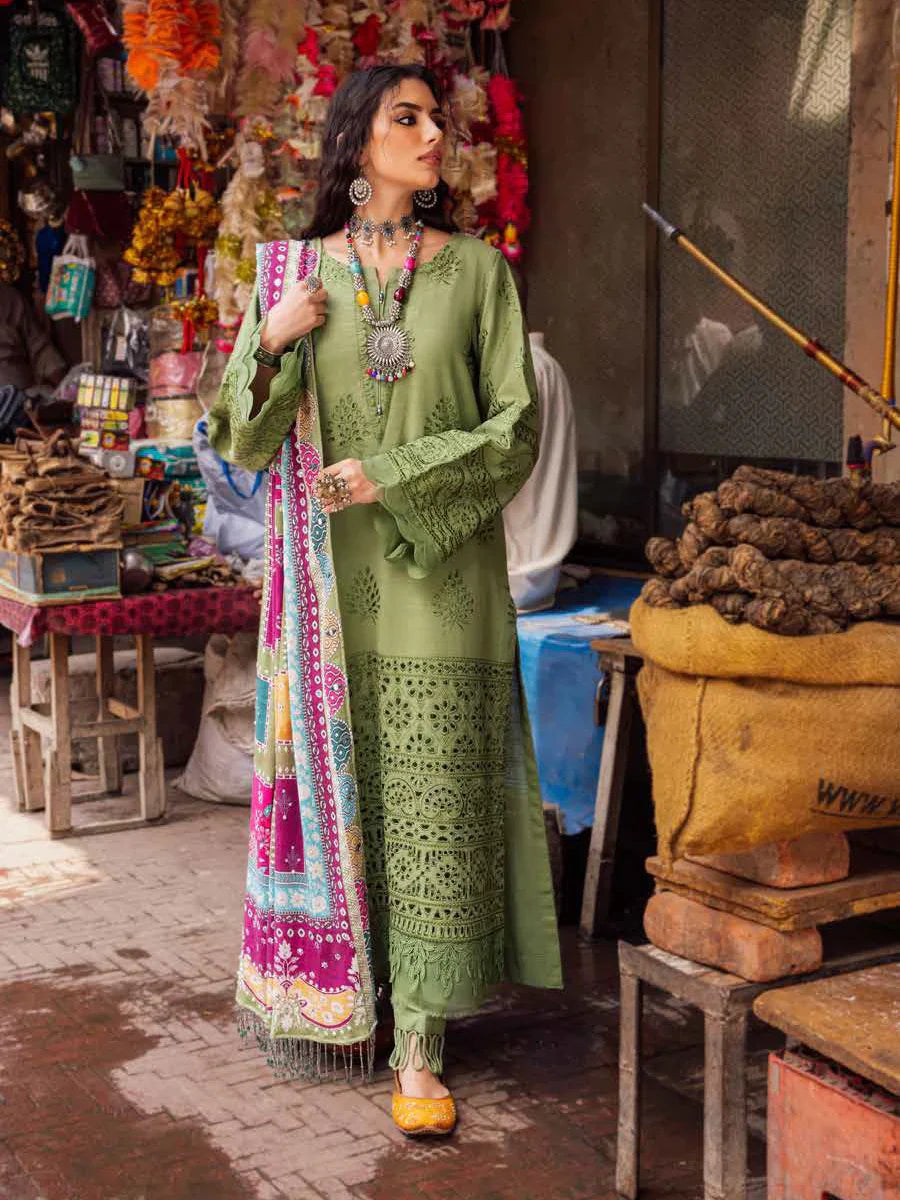 Winter Collection - Nureh - Baazar - Emb Chikankari - NE# 48 - Official Nureh - Agha Fabrics UK