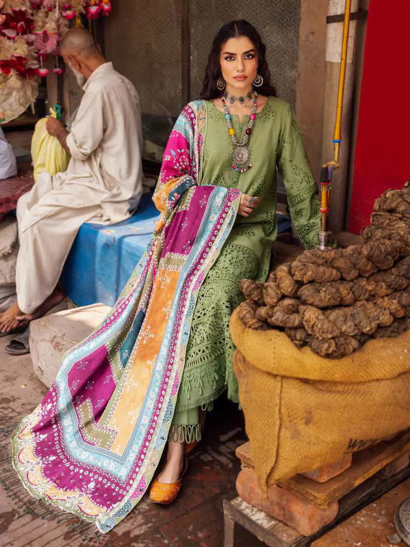 Winter Collection - Nureh - Baazar - Emb Chikankari - NE# 48 - Official Nureh - Agha Fabrics UK