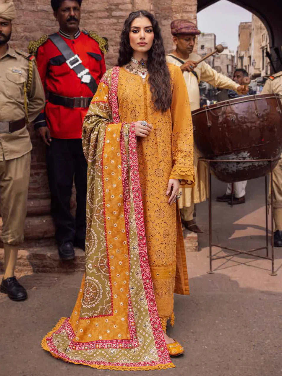 Winter Collection - Nureh - Baazar - Emb Chikankari - NE# 49 - Official Nureh - Agha Fabrics UK