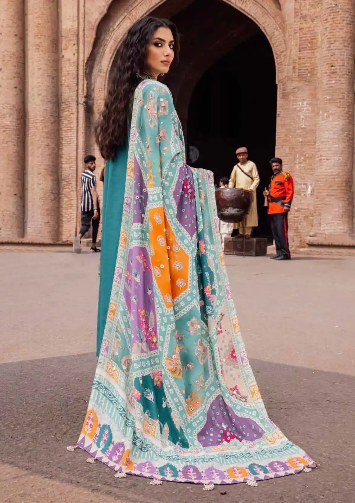 Winter Collection - Nureh - Baazar - Emb Chikankari - NE# 51 - Official Nureh - Agha Fabrics UK