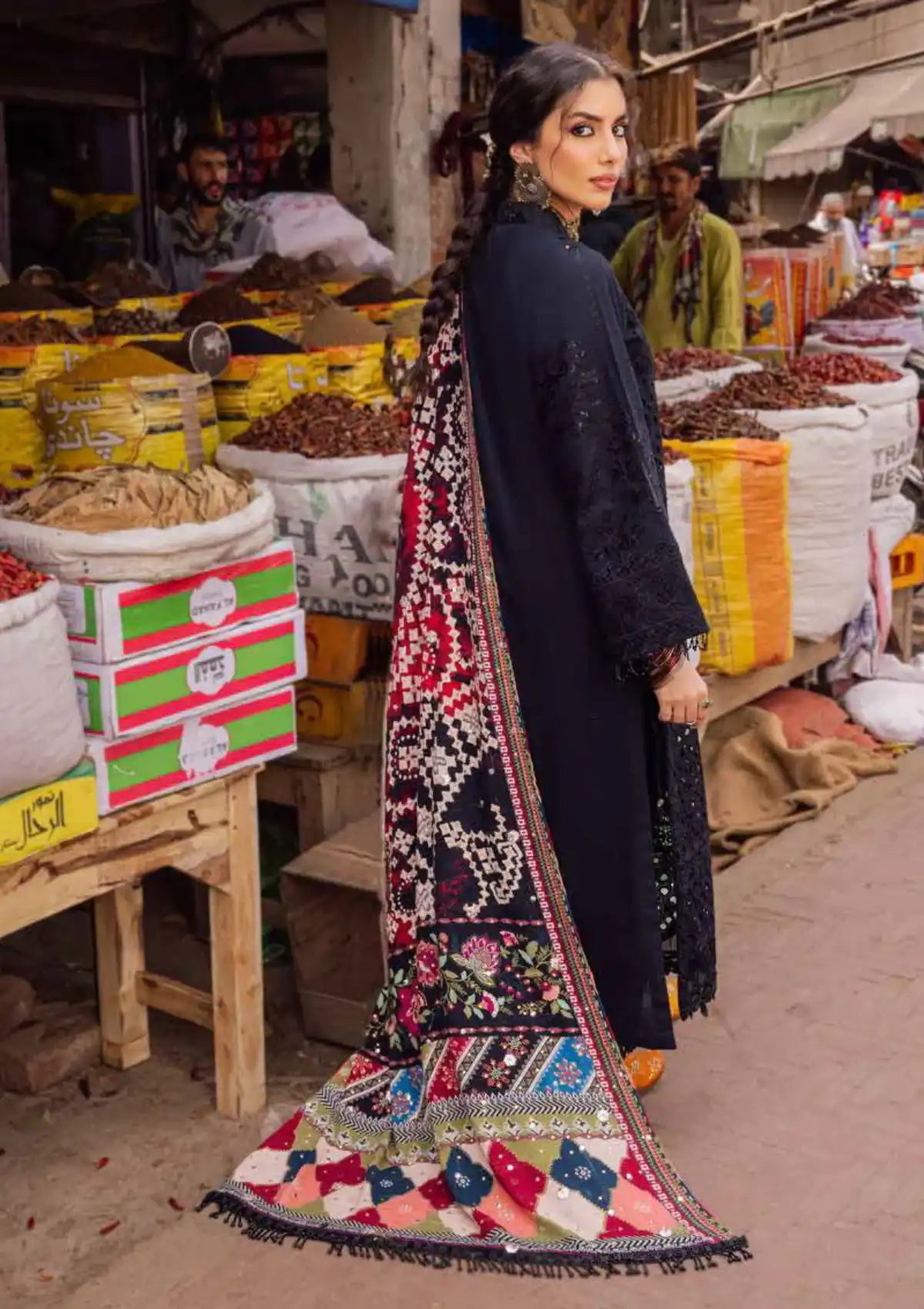 Winter Collection - Nureh - Baazar - Emb Chikankari - NE# 52 - Official Nureh - Agha Fabrics UK